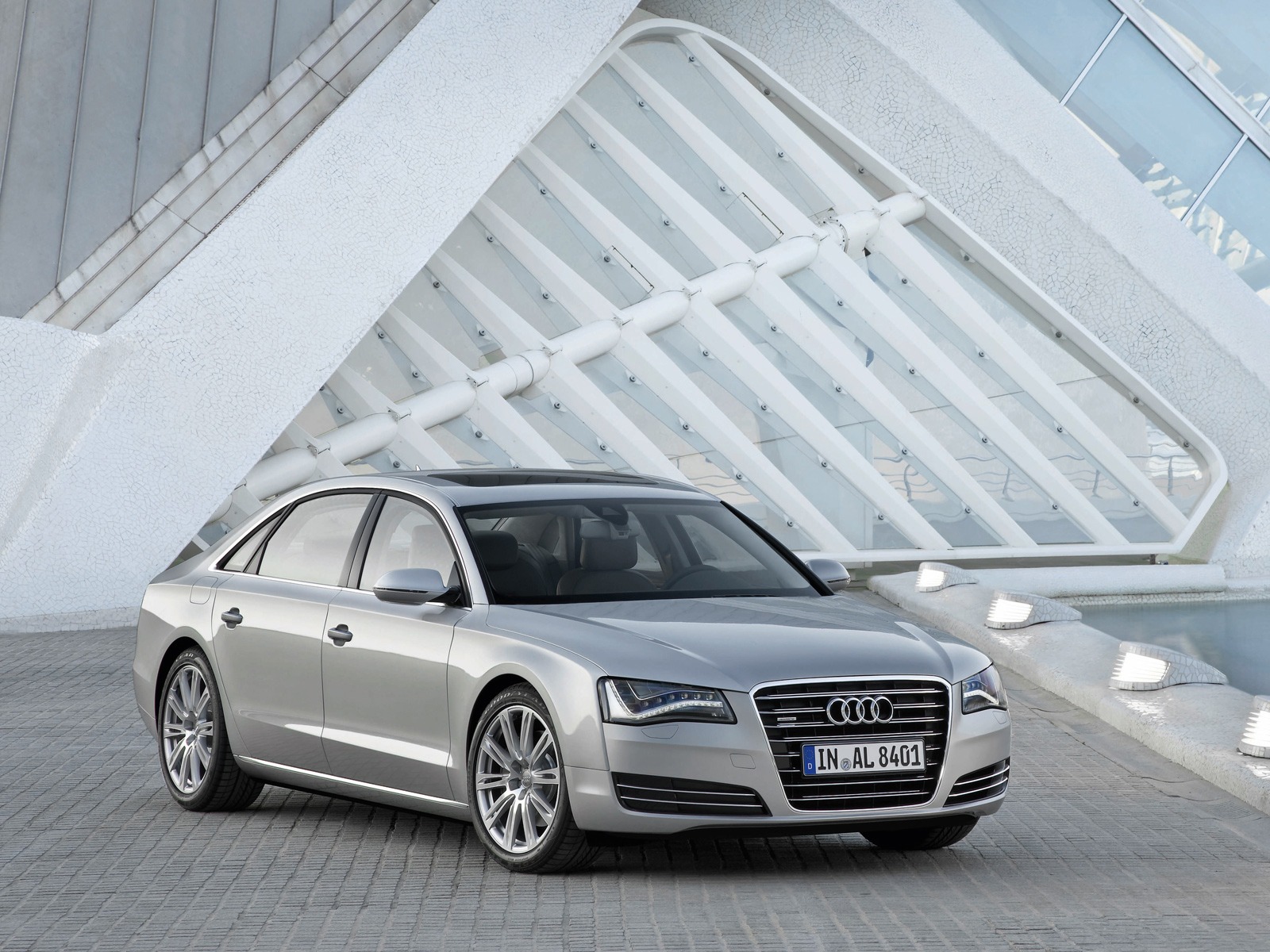 Audi A8 L 3.0 TFSI Quattro - 2010 高清壁紙 #11 - 1600x1200