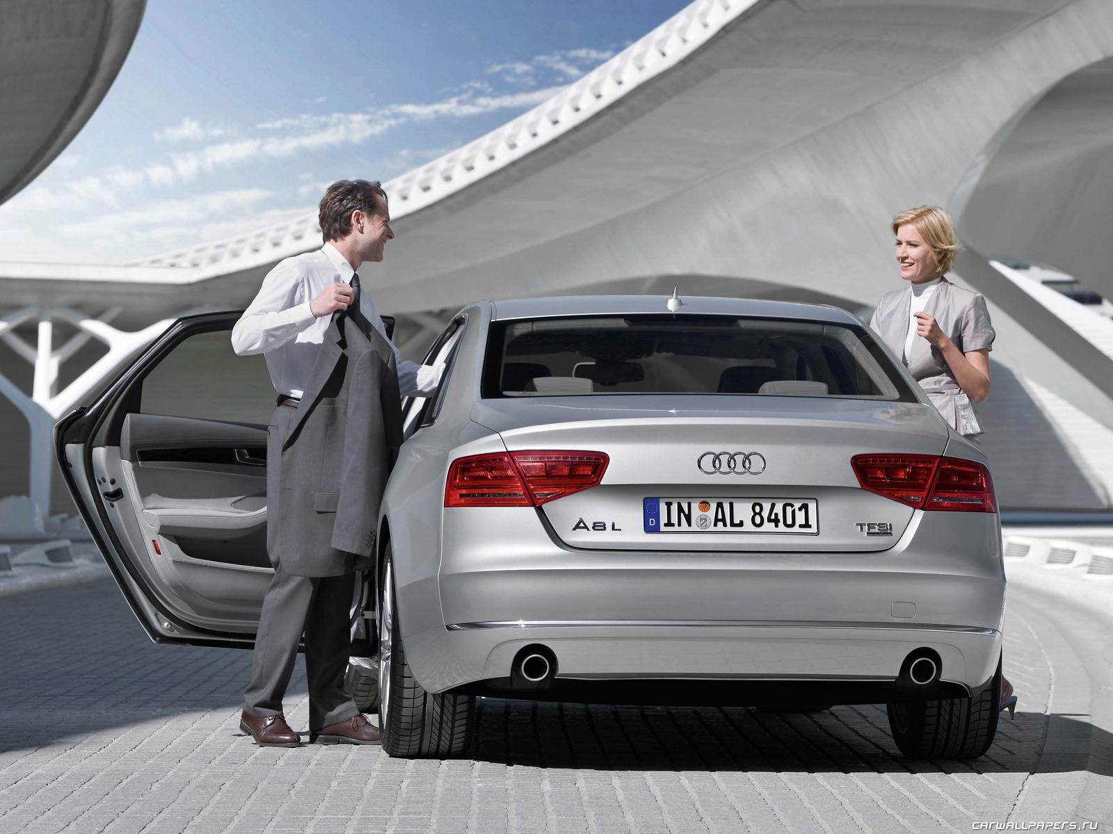 Audi A8 L 3.0 TFSI Quattro - 2010 高清壁紙 #21 - 1600x1200