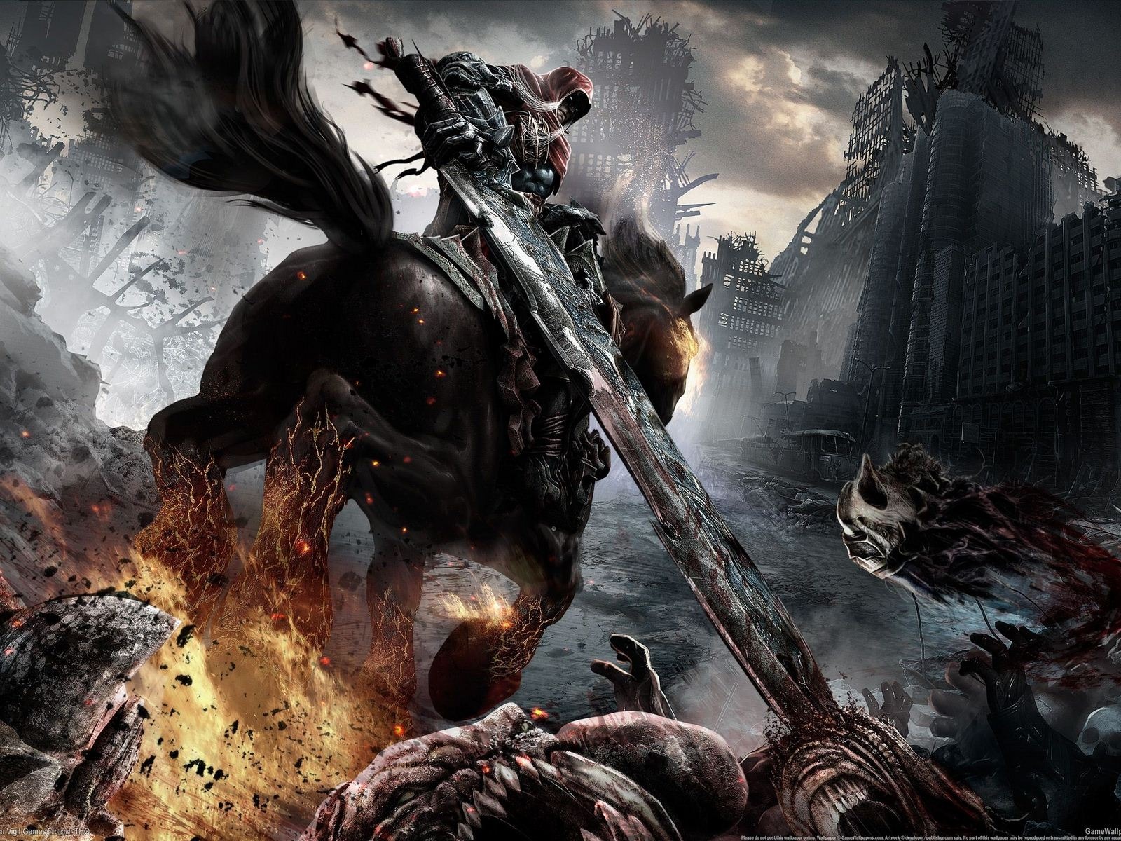 Darksiders: Wrath of War 暗黑血統: 戰神之怒 高清壁紙 #10 - 1600x1200