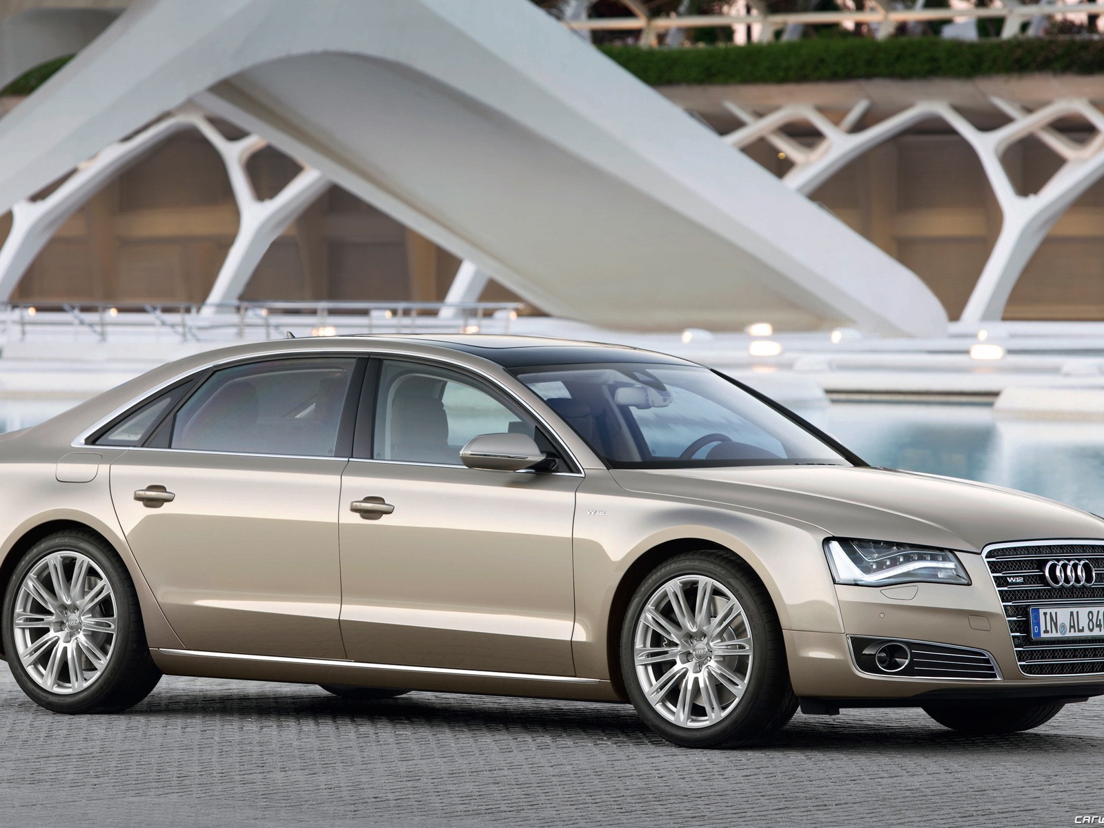 Audi A8 L W12 Quattro - 2010 HD tapetu #7 - 1600x1200