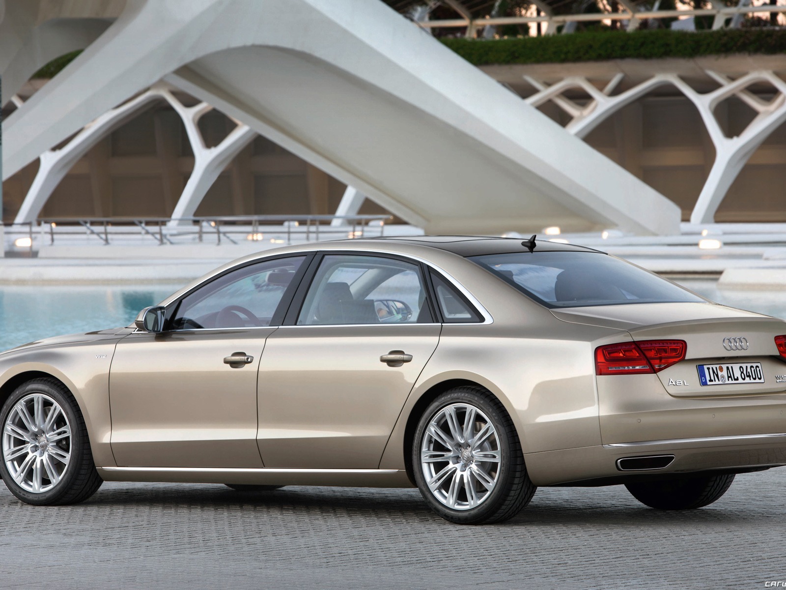 Audi A8 L W12 Quattro - 2010 HD tapetu #8 - 1600x1200