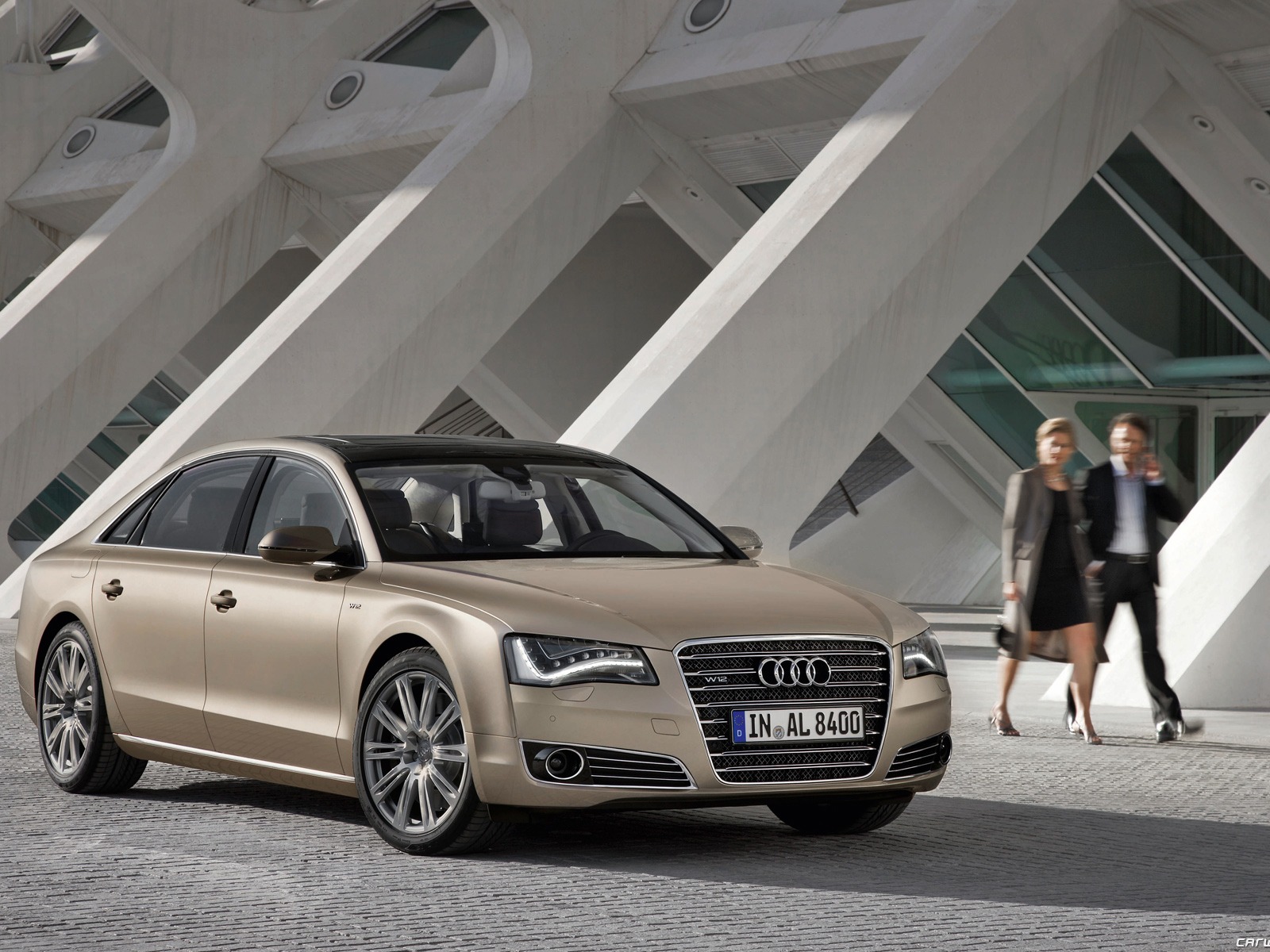 Audi A8 L W12 Quattro - 2010 HD tapetu #10 - 1600x1200