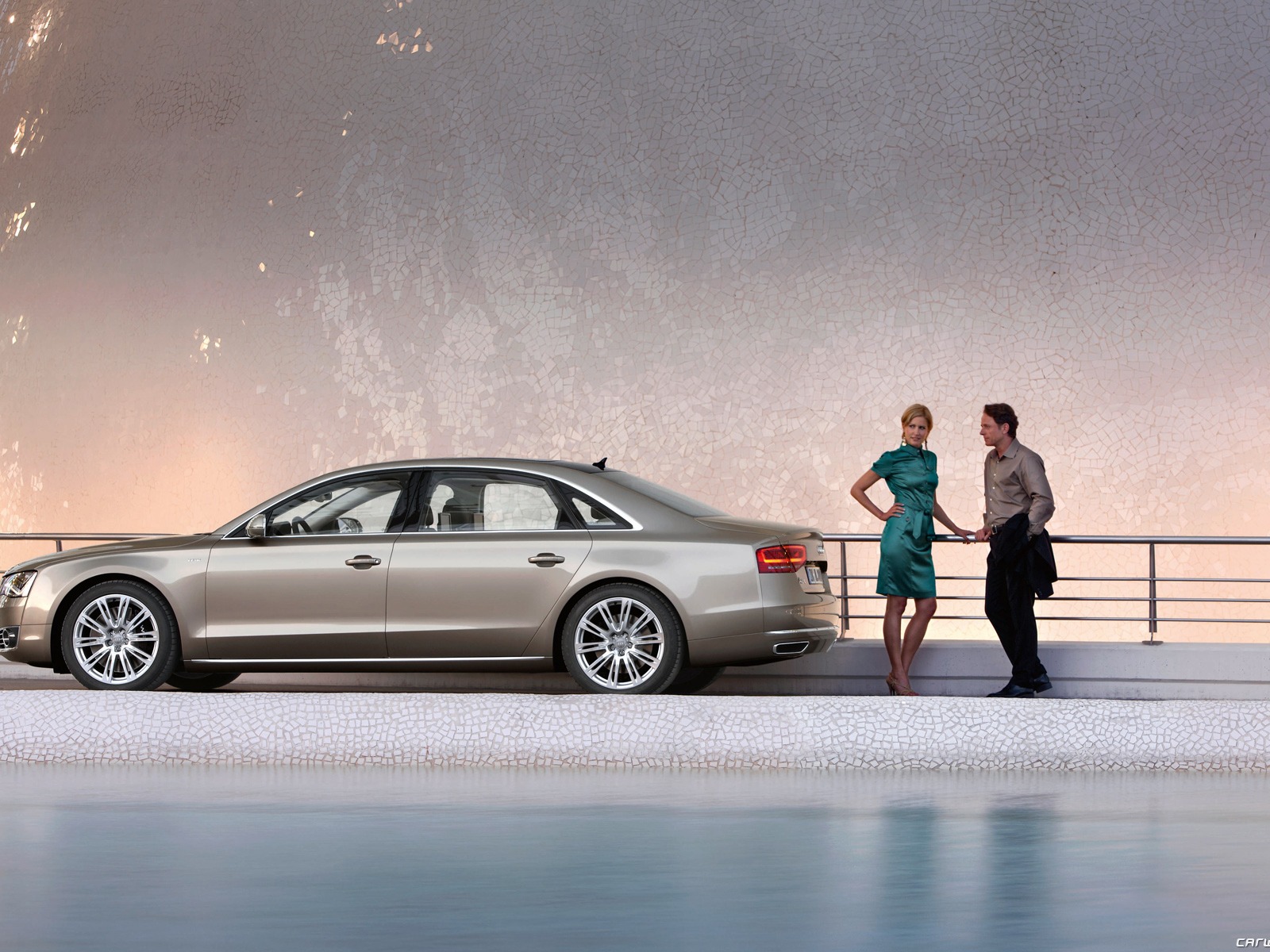 Audi A8 L W12 Quattro - 2010 HD tapetu #15 - 1600x1200