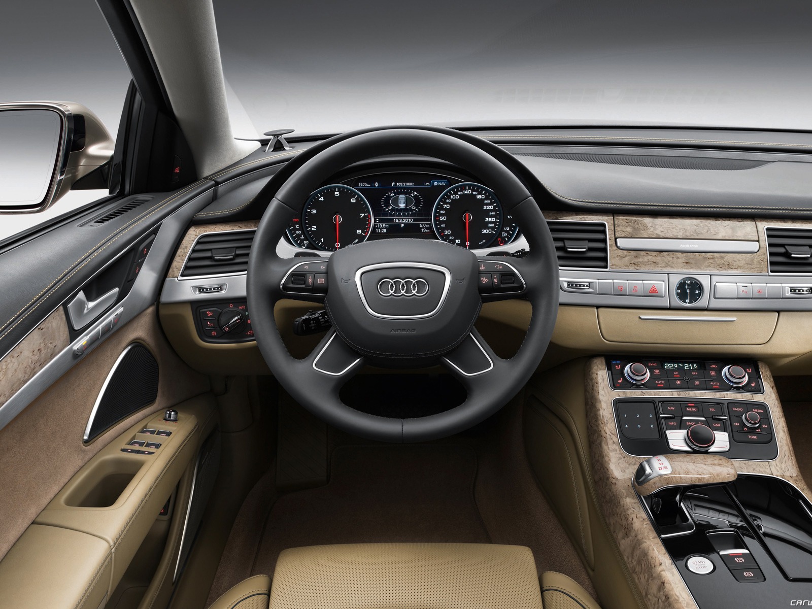 アウディA8 L W12クアトロ - 2010のHDの壁紙 #39 - 1600x1200