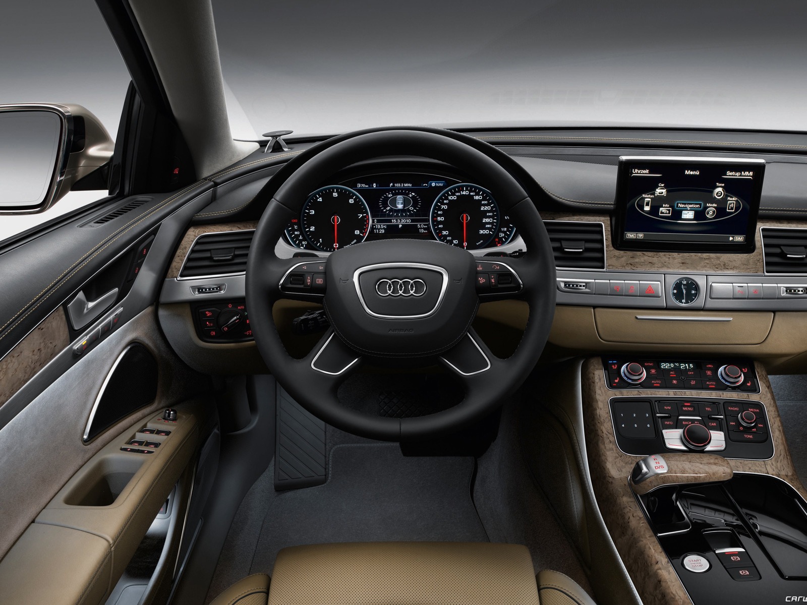 Audi A8 L W12 Quattro - 2010 HD tapetu #40 - 1600x1200