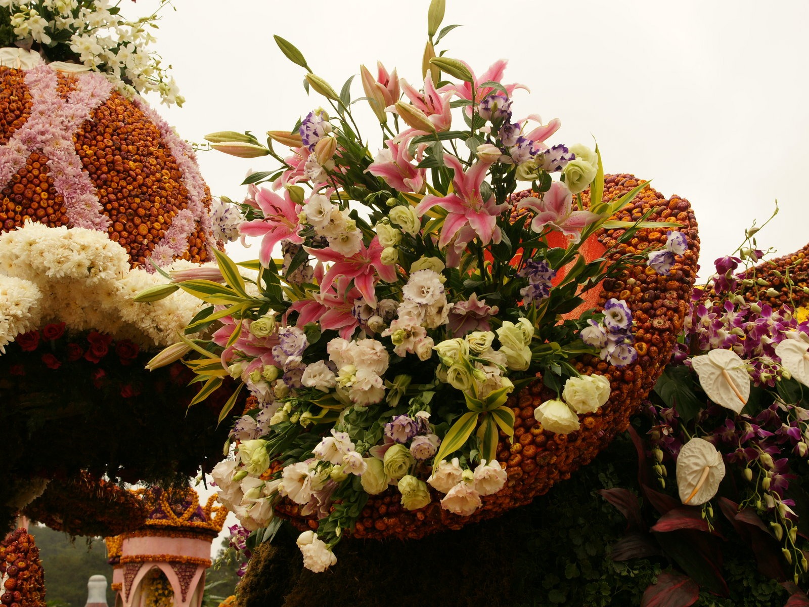 七彩花朵裝飾 壁紙(一) #18 - 1600x1200