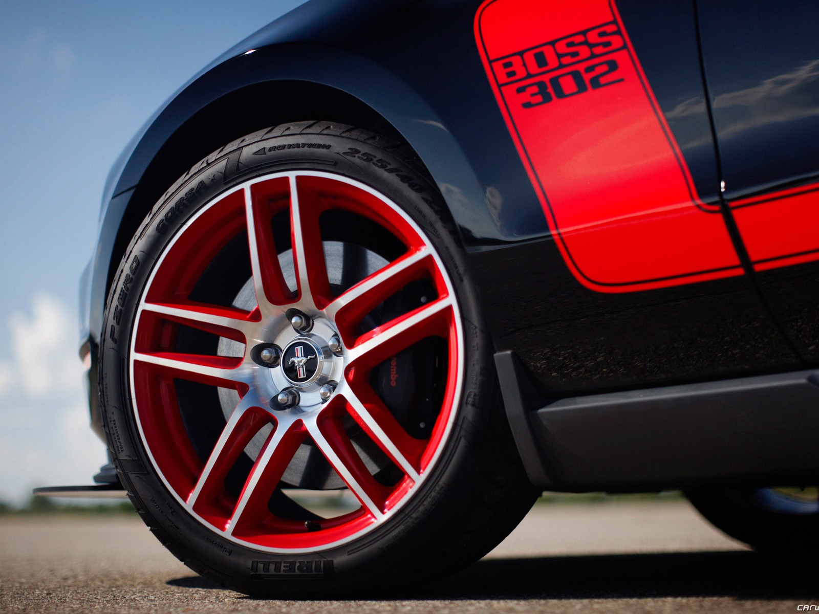 Ford Mustang Boss 302 Laguna Seca - 2012 福特 #18 - 1600x1200