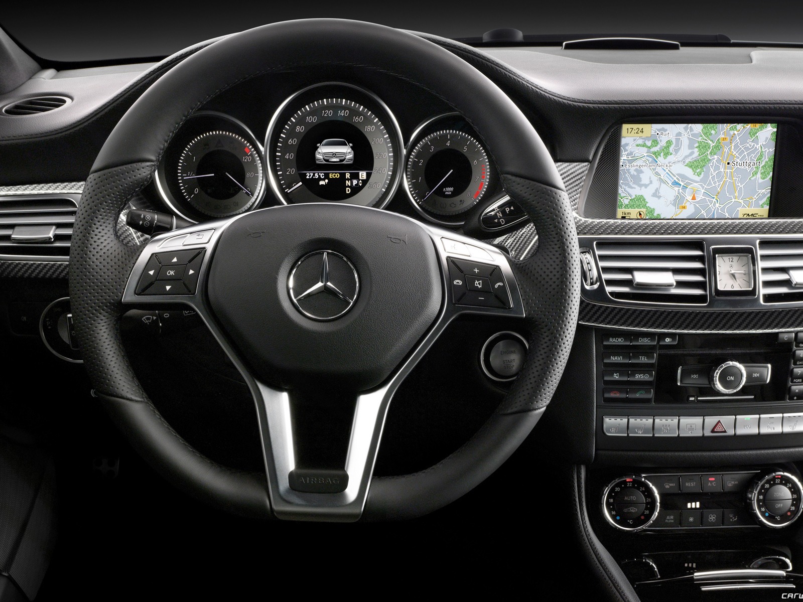 Mercedes-Benz Classe CLS - 2010 fonds d'écran HD #12 - 1600x1200