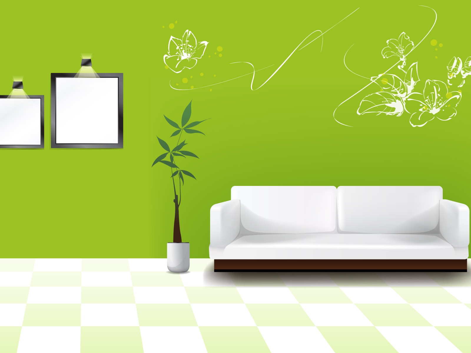 Vector doma tapety (1) #2 - 1600x1200