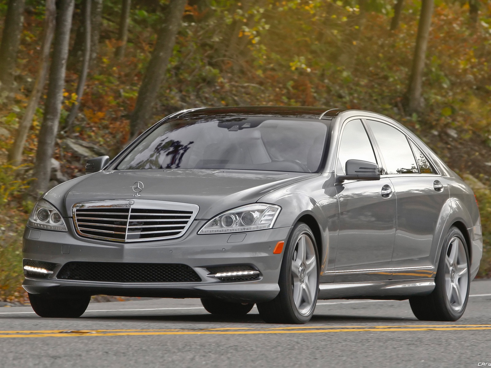 メルセデスベンツS550の - 2010のHDの壁紙 #20 - 1600x1200