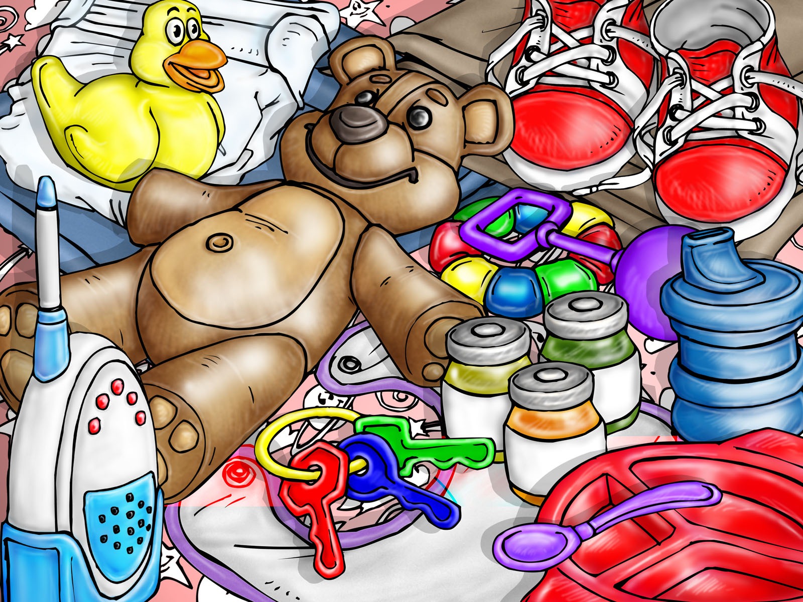 電腦繪製 Game Scene 精美壁紙 #3 - 1600x1200