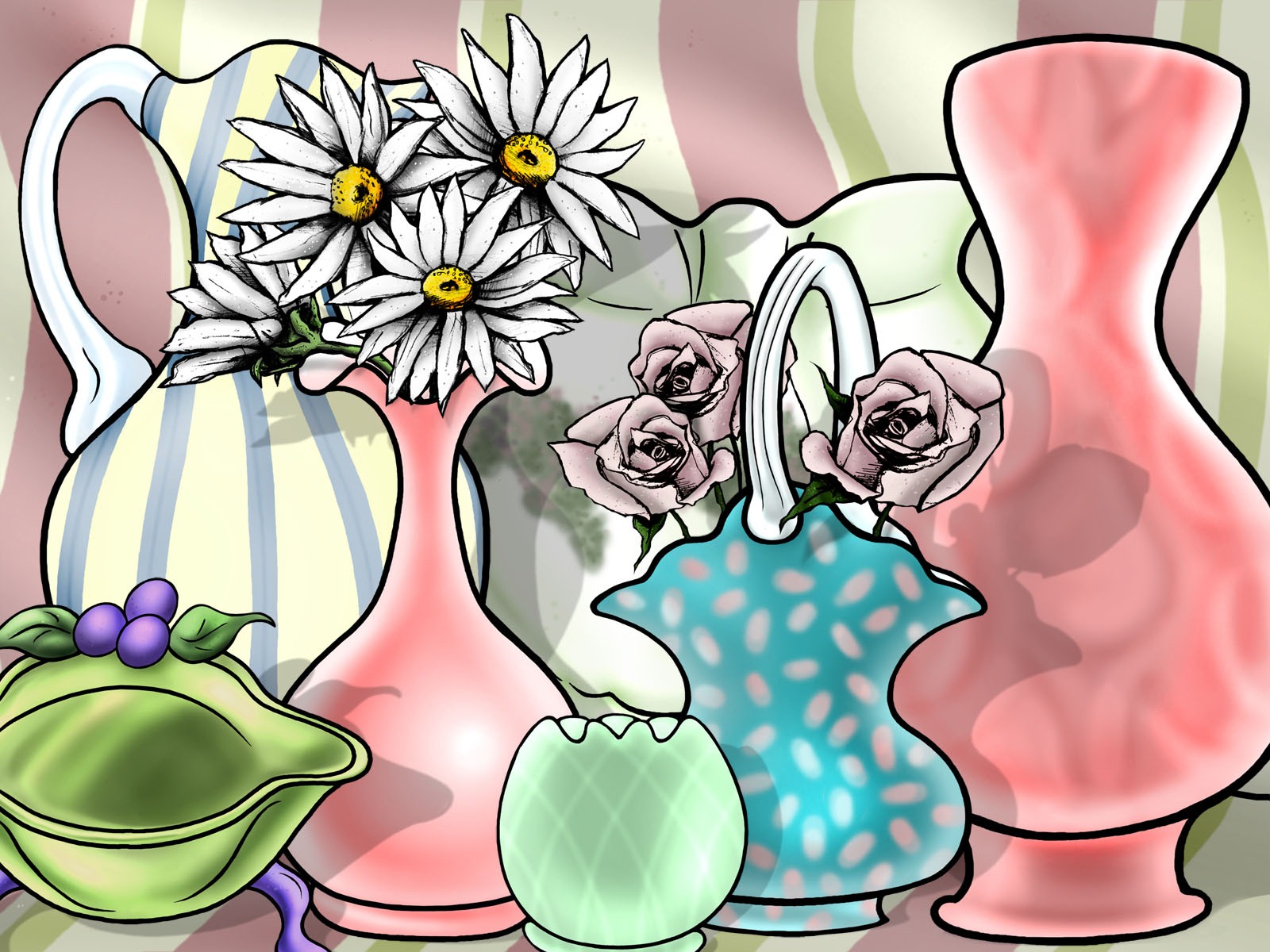 電腦繪製 Game Scene 精美壁紙 #40 - 1600x1200