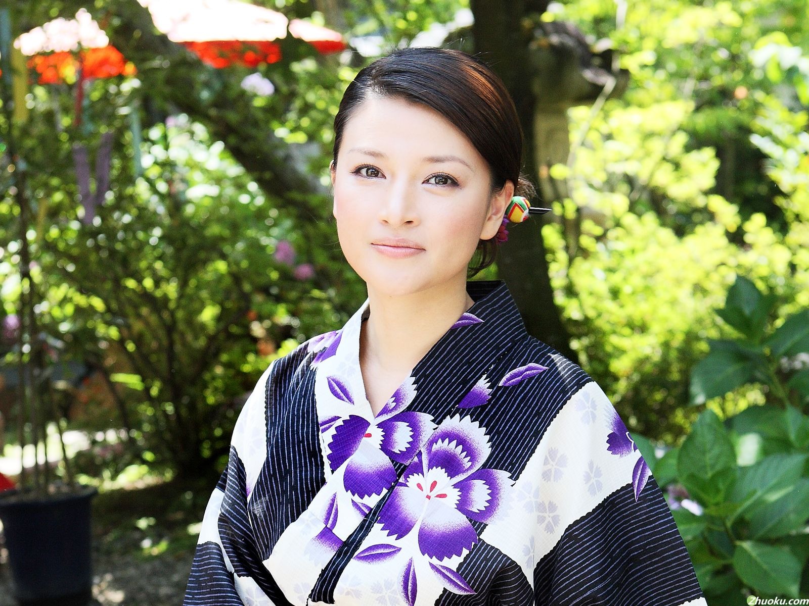 島崎和歌子 美女壁紙 #10 - 1600x1200