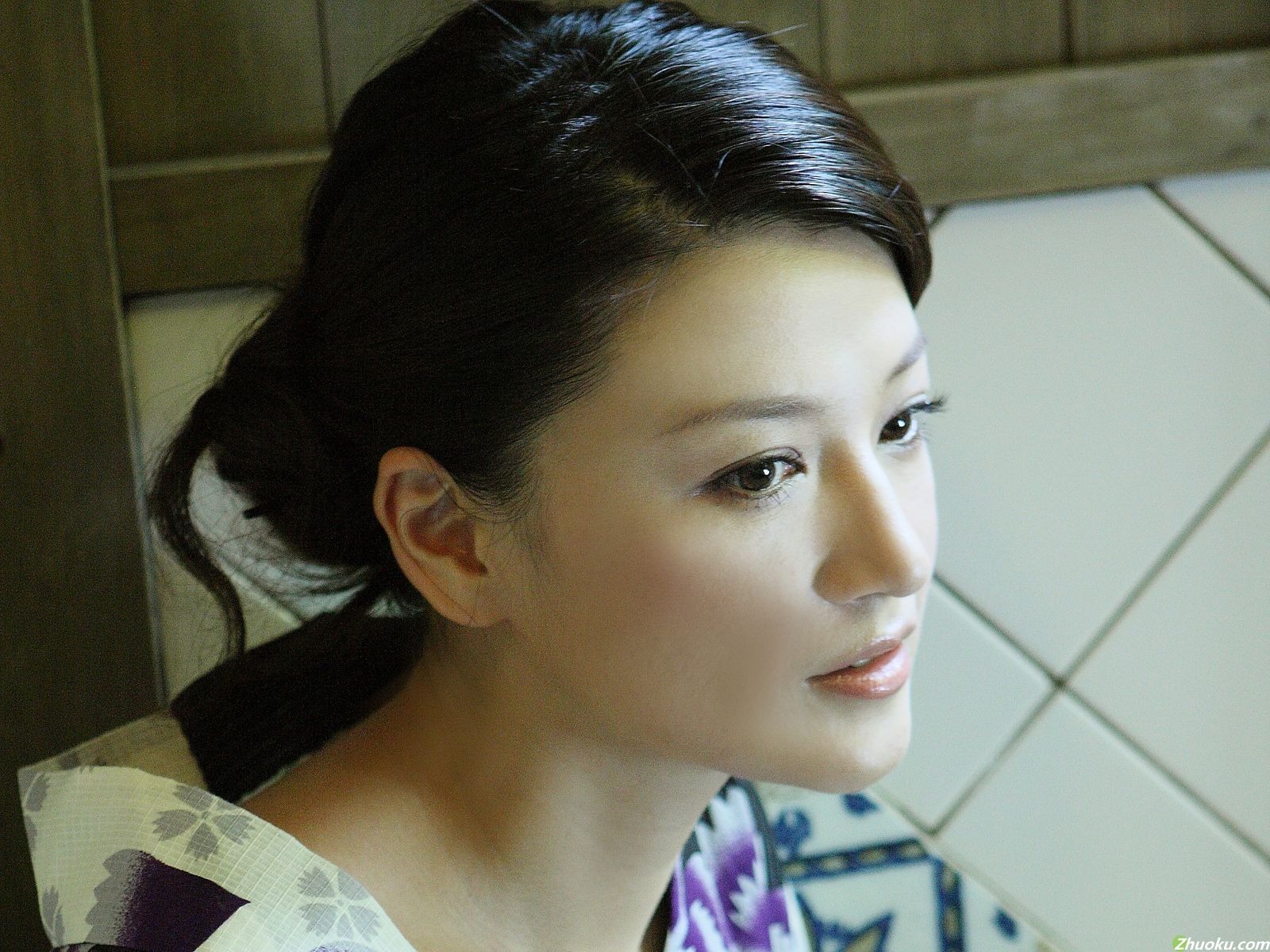 島崎和歌子 美女壁紙 #18 - 1600x1200