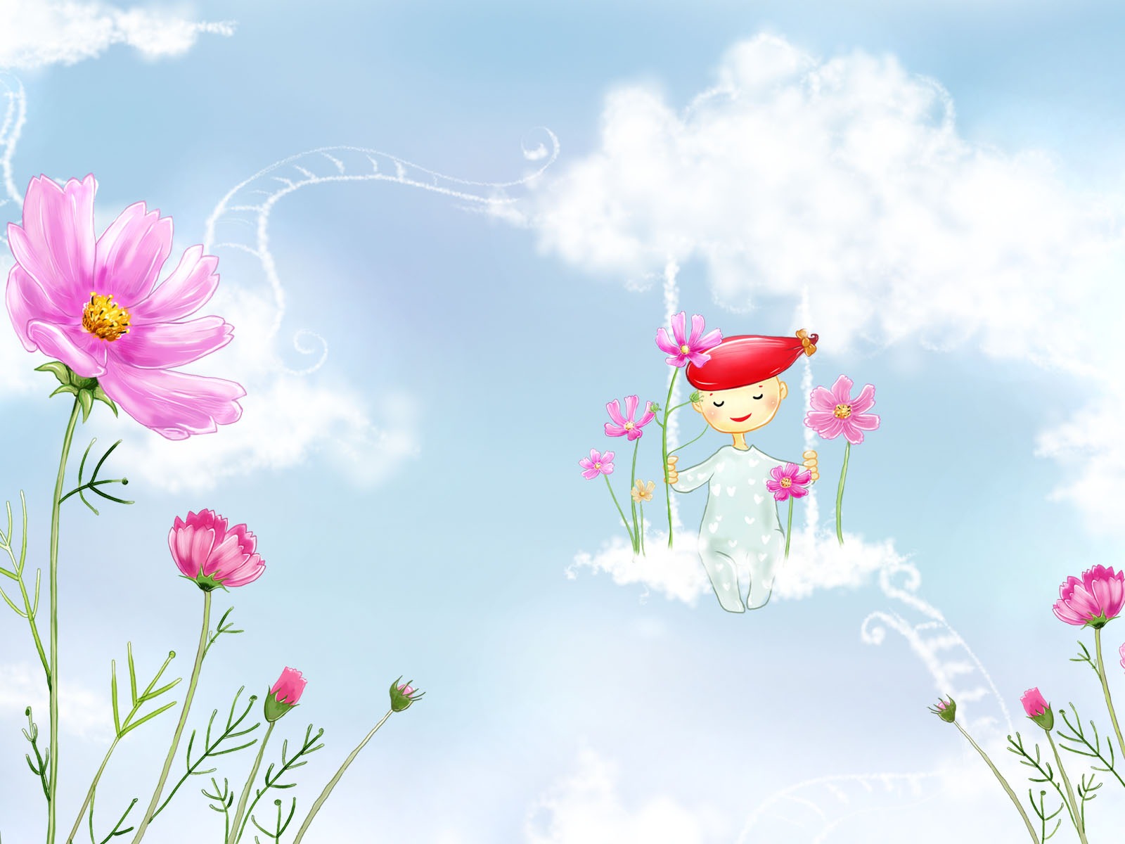 手繪夢幻風光 壁紙(四) #4 - 1600x1200