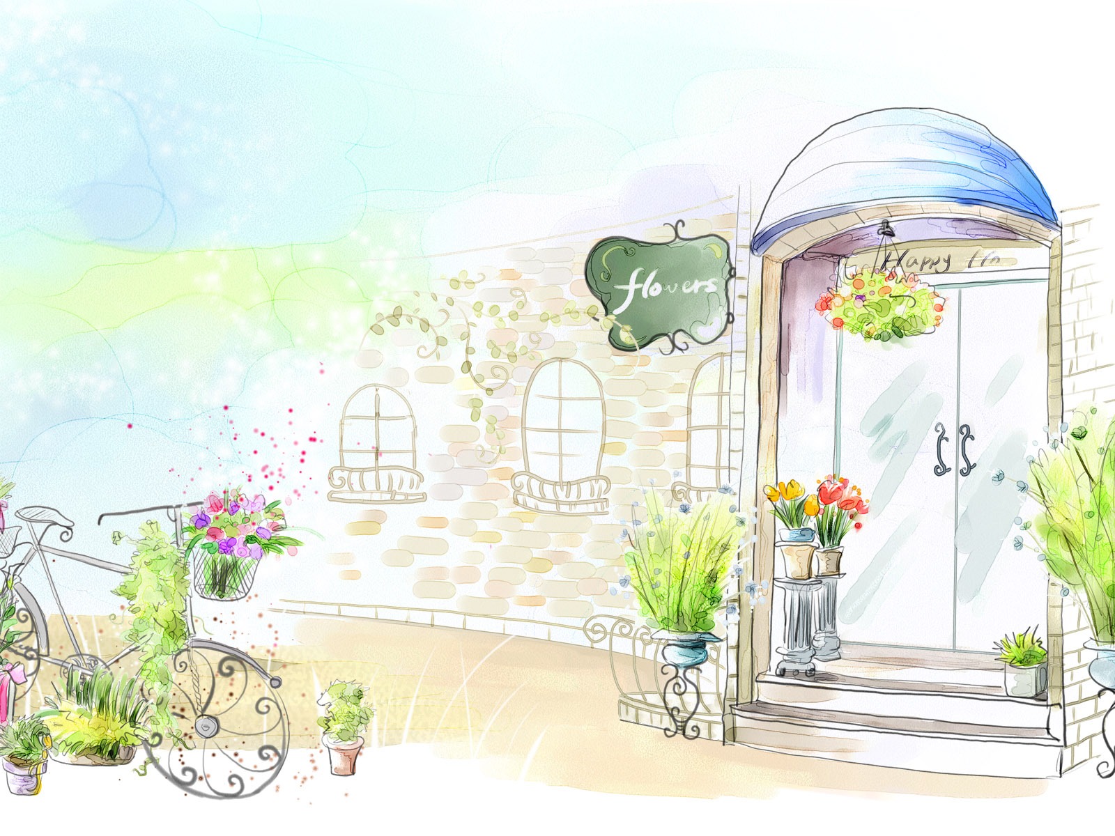 Hand-painted Fantasy Wallpapers (8) #6 - 1600x1200