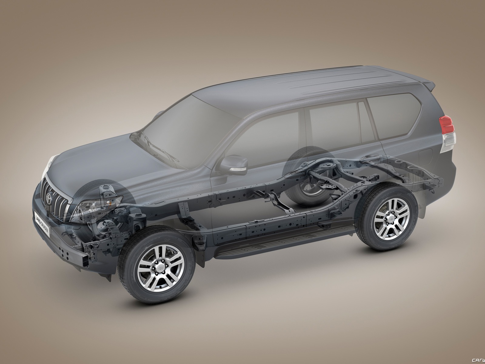 Toyota Land Cruiser Prado - 2009 HD wallpaper #65 - 1600x1200