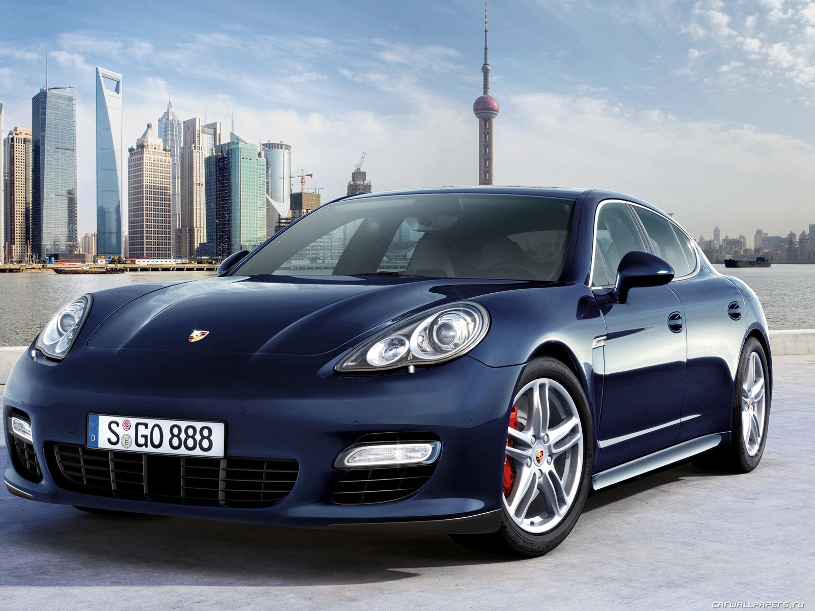 Porsche Panamera Turbo - 2009 HD tapetu #1 - 1600x1200