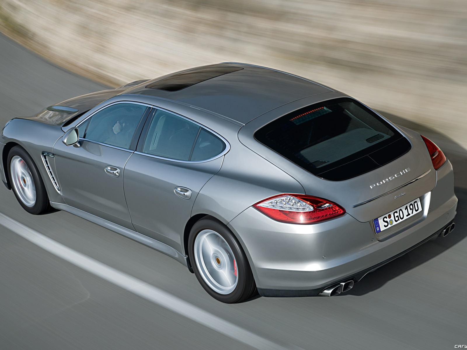 Porsche Panamera Turbo - 2009 HD tapetu #21 - 1600x1200