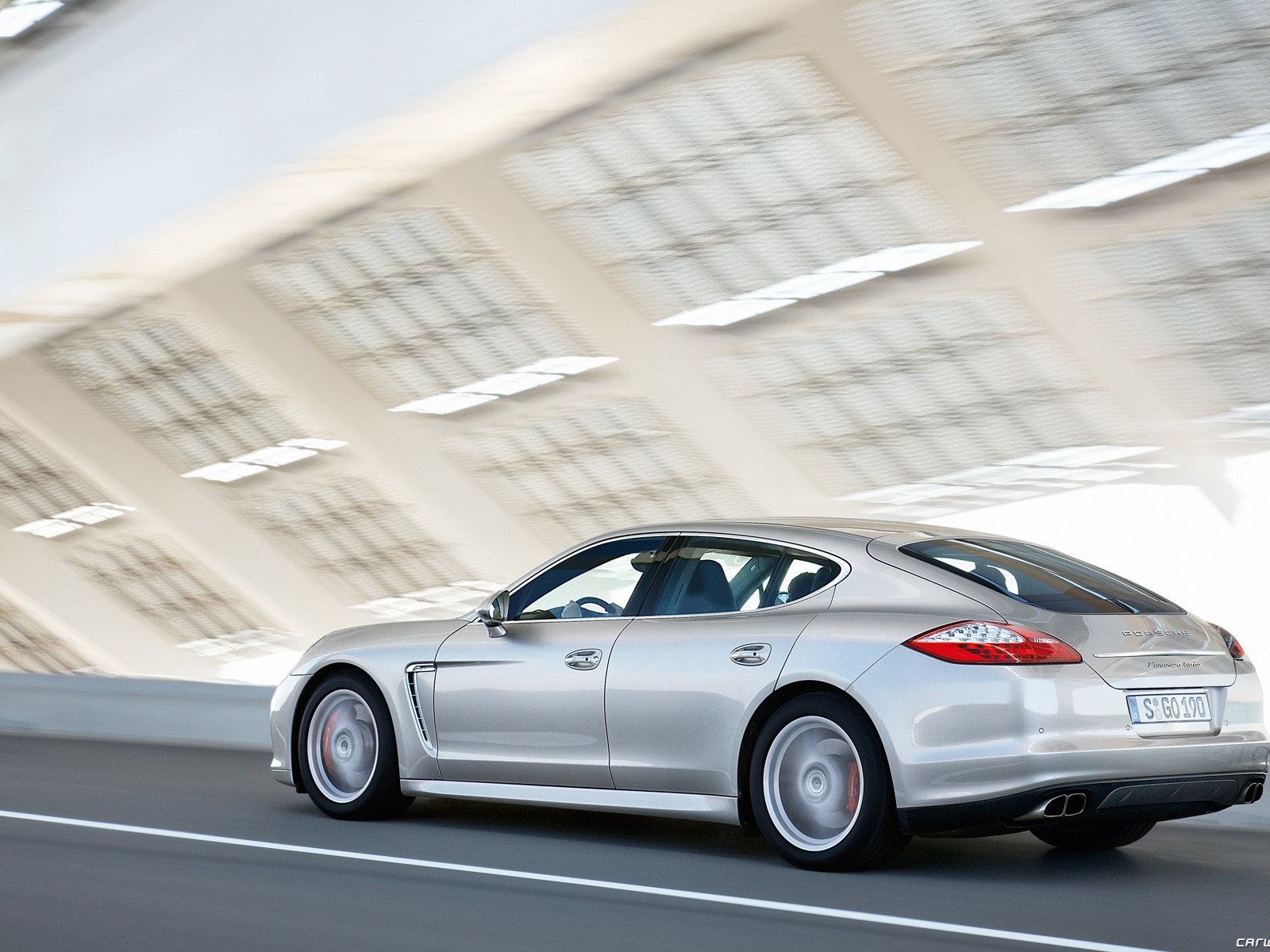 포르쉐 Panamera 터보 - 2009의 HD 벽지 #30 - 1600x1200