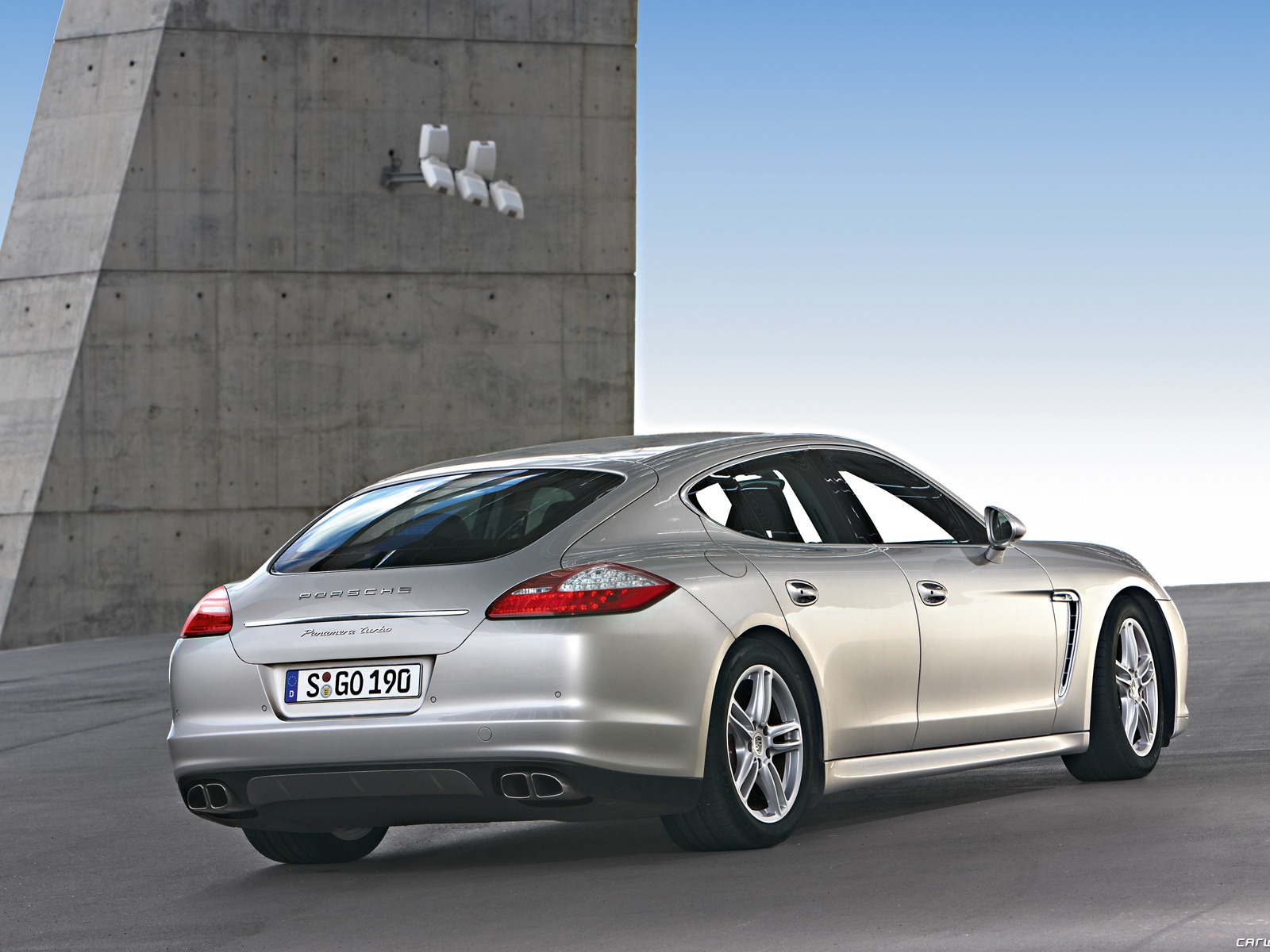 포르쉐 Panamera 터보 - 2009의 HD 벽지 #40 - 1600x1200