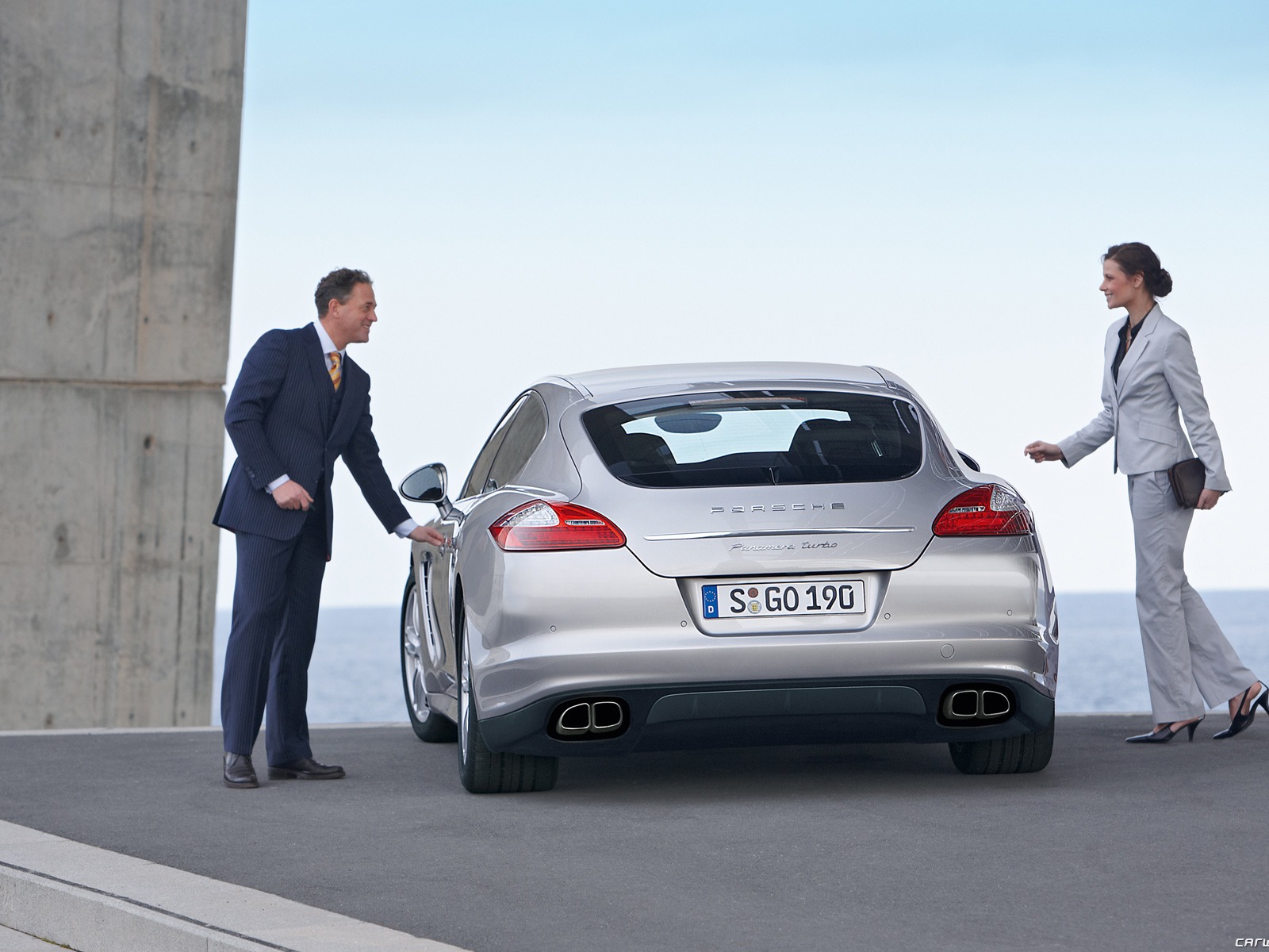 Porsche Panamera Turbo - 2009 HD wallpaper #44 - 1600x1200