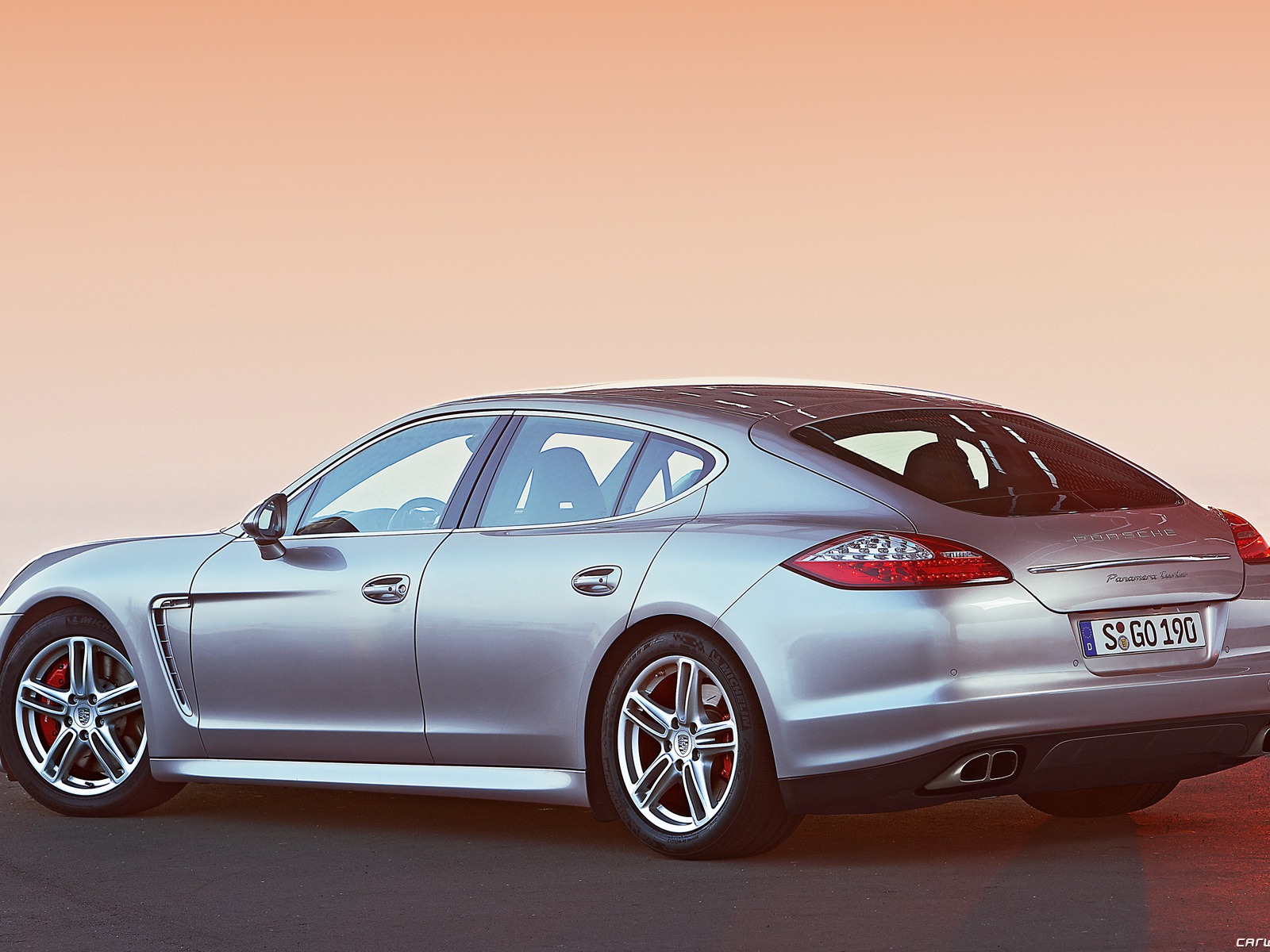 포르쉐 Panamera 터보 - 2009의 HD 벽지 #46 - 1600x1200