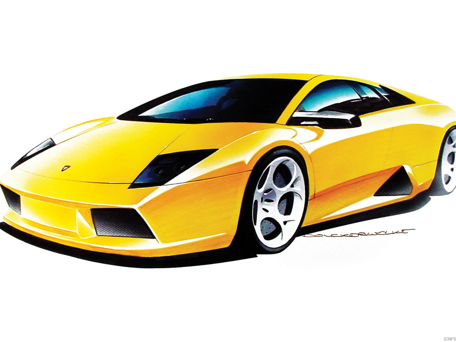 Lamborghini Murciélago - 2001 fondos de escritorio de alta definición (2) #44 - 1600x1200