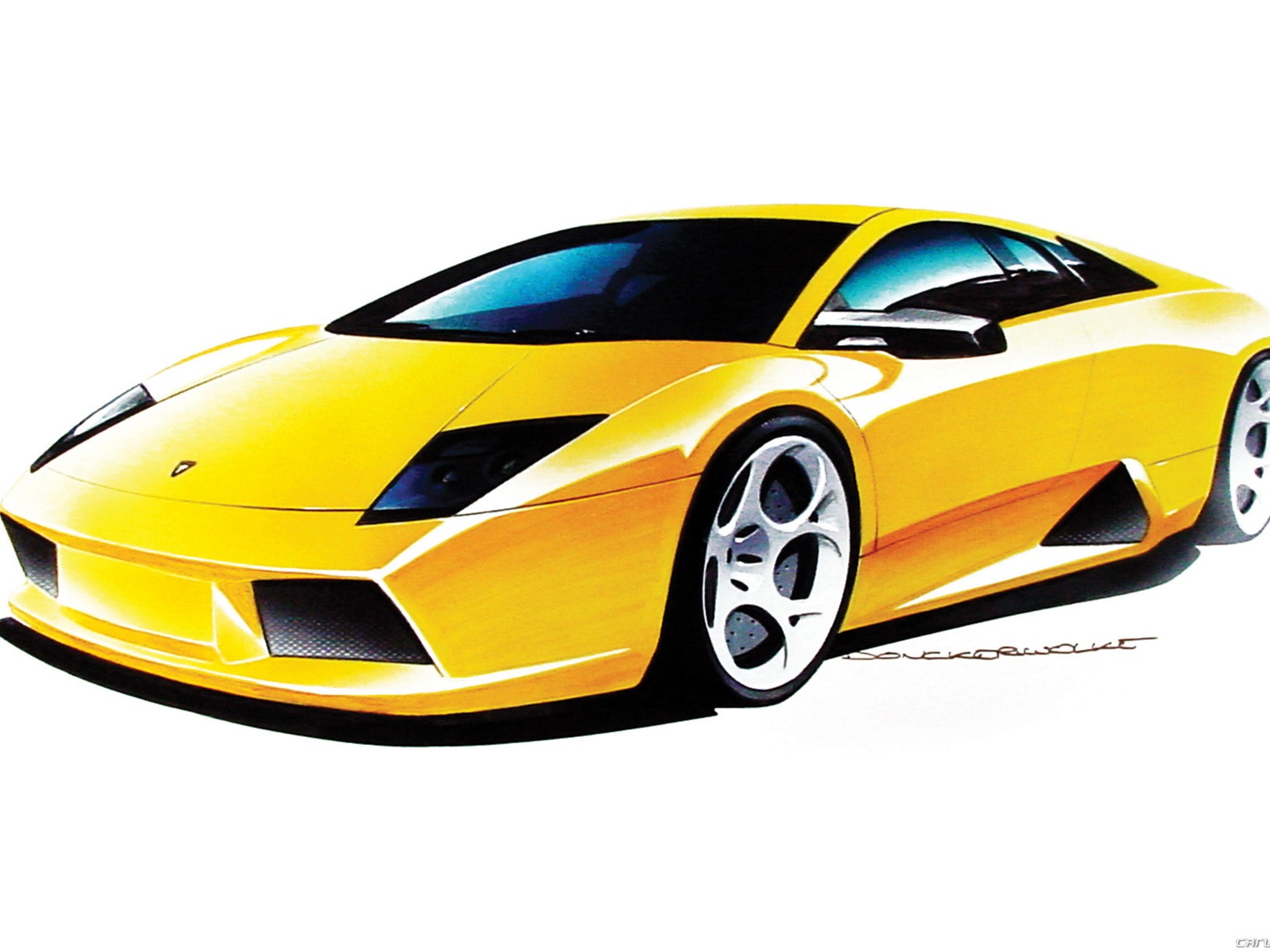 Lamborghini Murcielago - 2001 蘭博基尼(二) #44 - 1600x1200