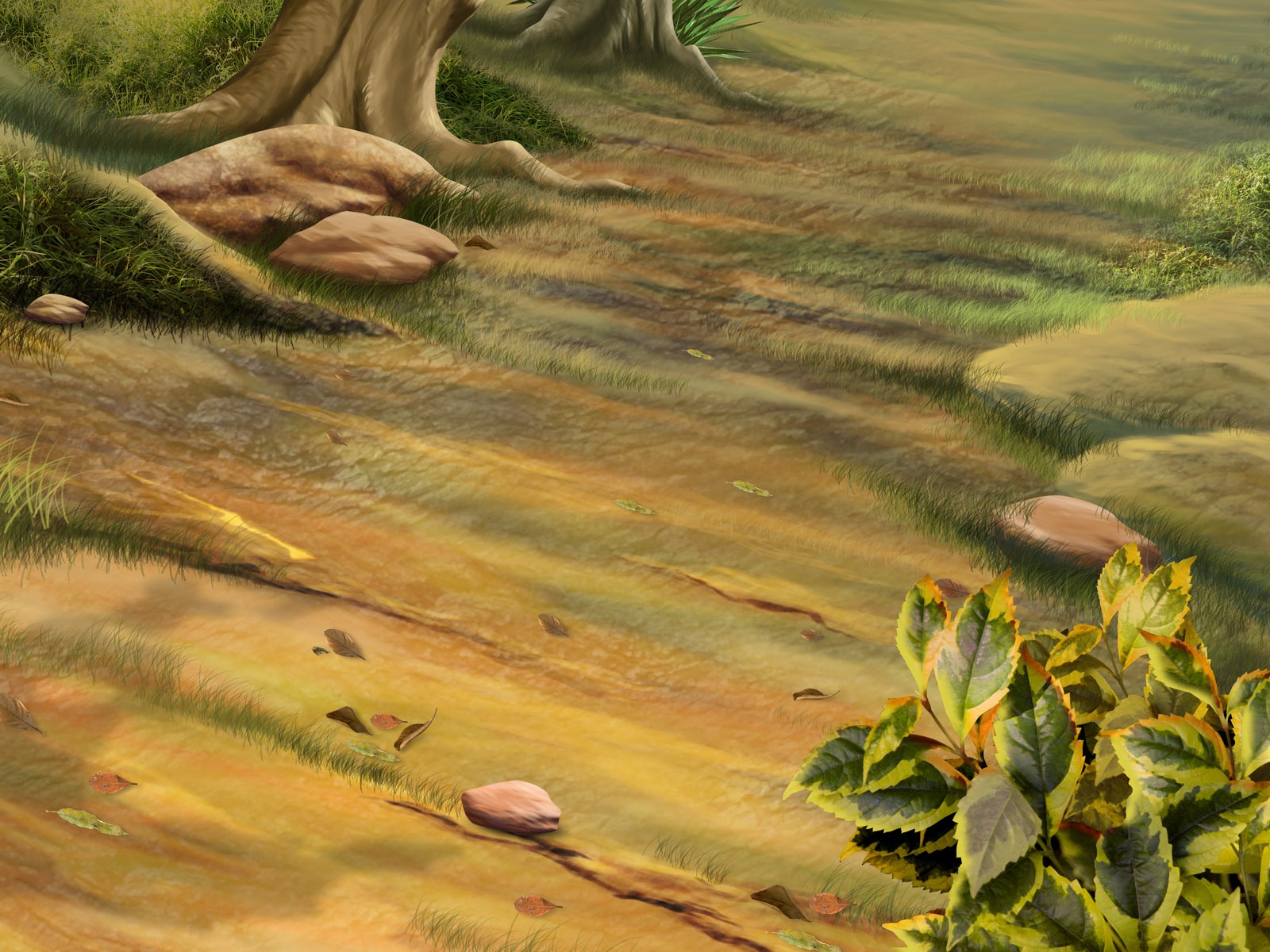 Colorido fondo de pantalla pintados a mano ecología del paisaje (3) #9 - 1600x1200