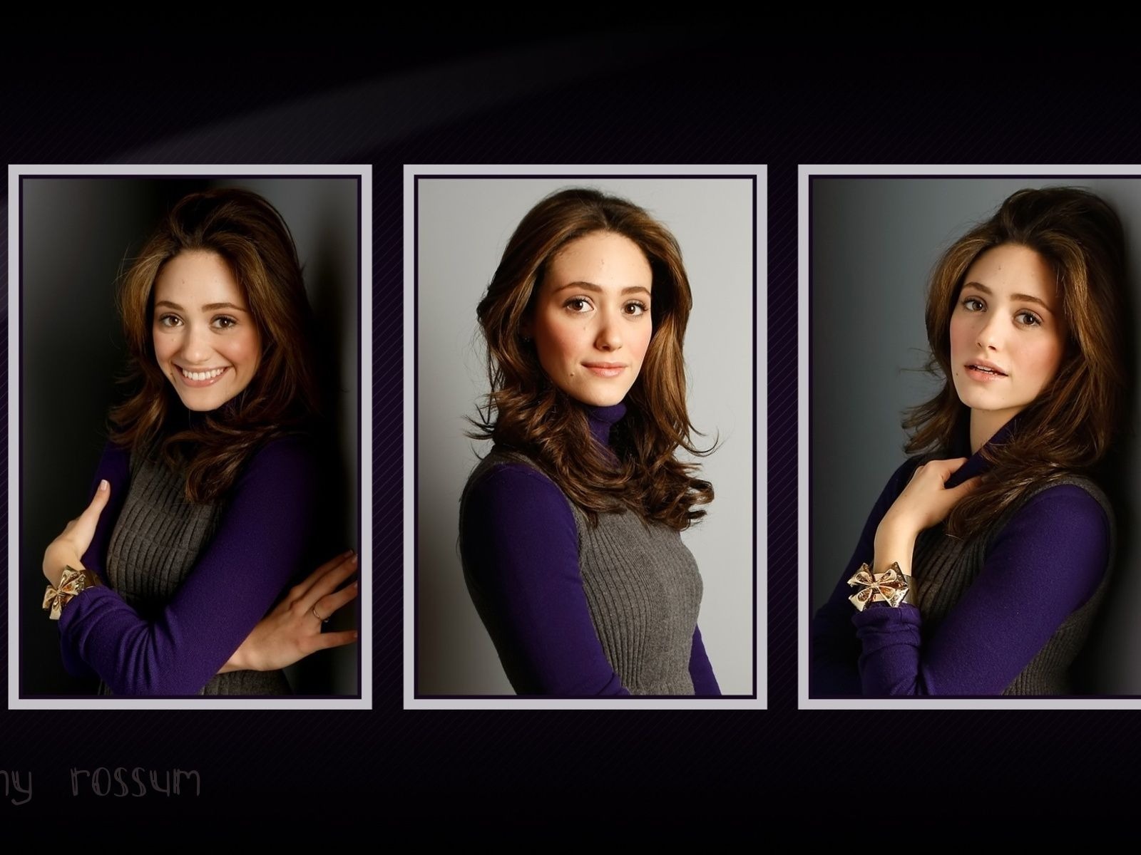 Emmy Rossum 埃米·羅森 美女壁紙 #4 - 1600x1200