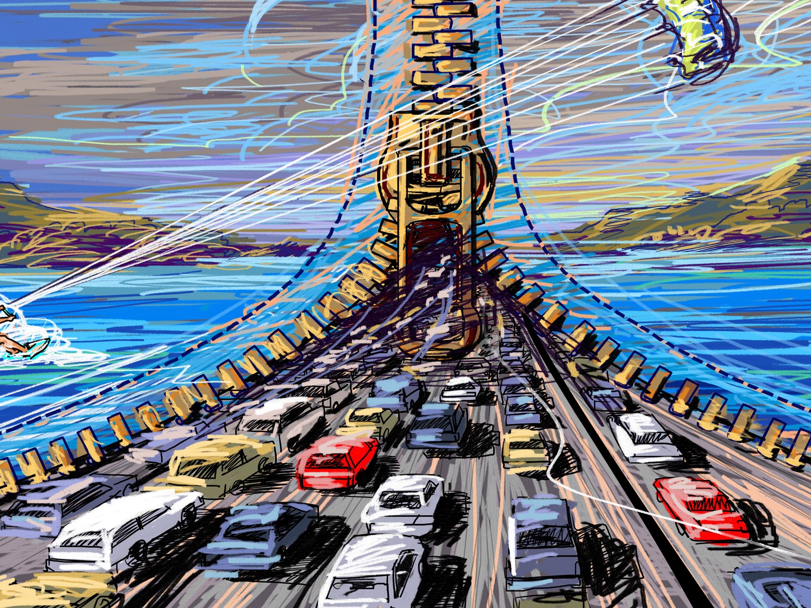 手繪寬屏生活 壁紙(三) #5 - 1600x1200
