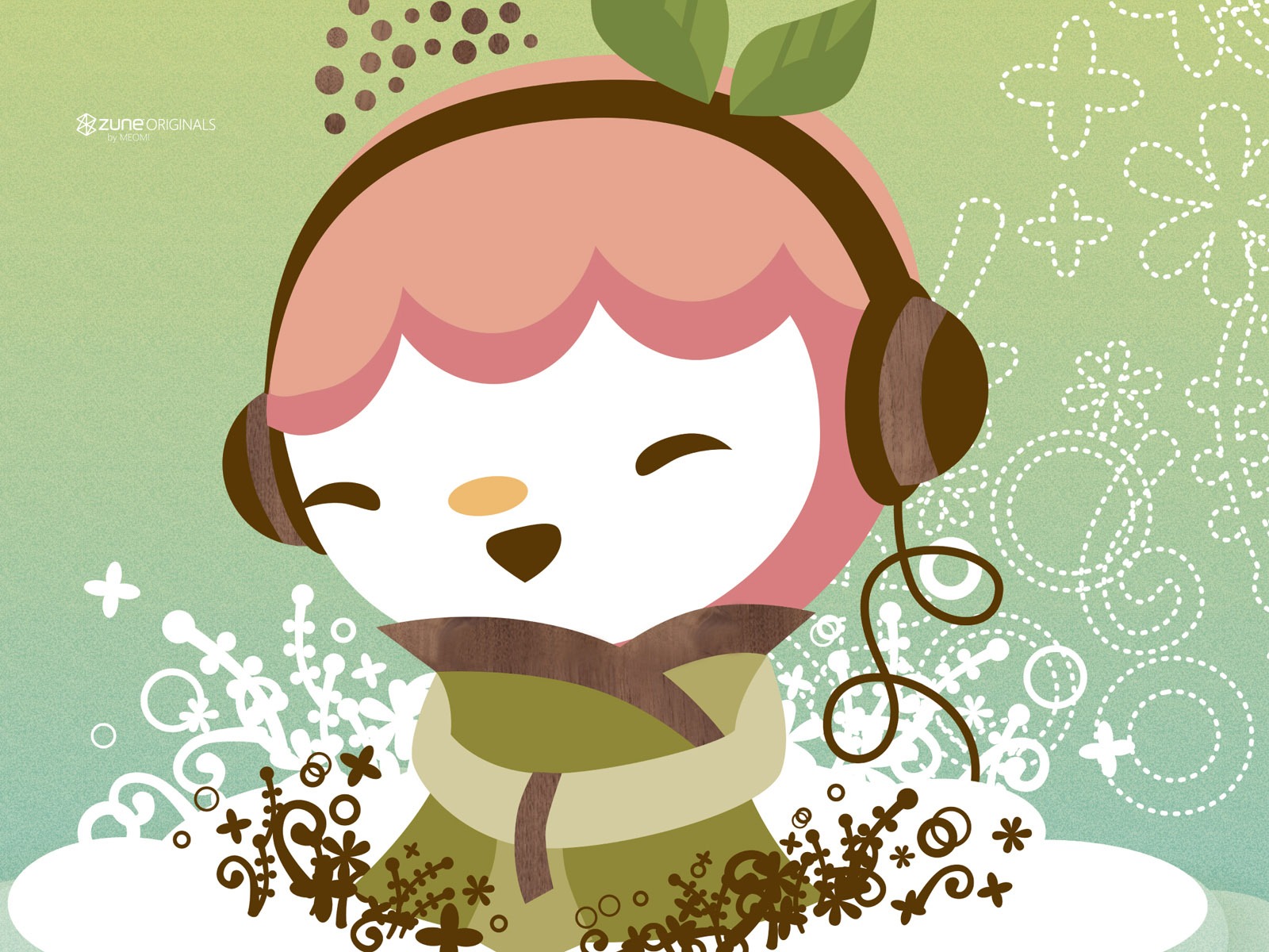 ZUNE 卡通壁紙 #4 - 1600x1200