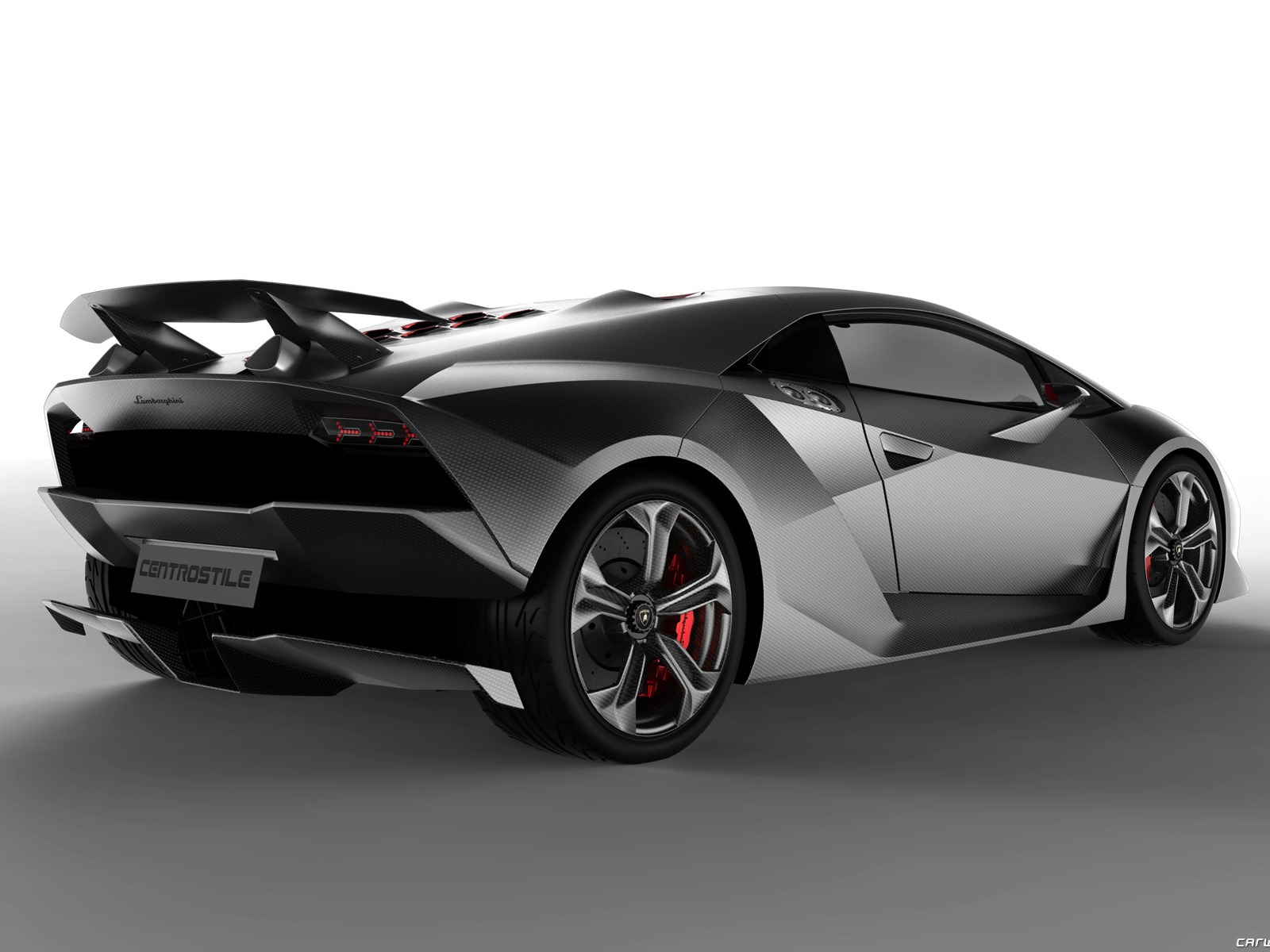 Concept Car Lamborghini Sesto Elemento - 2010 蘭博基尼 #2 - 1600x1200