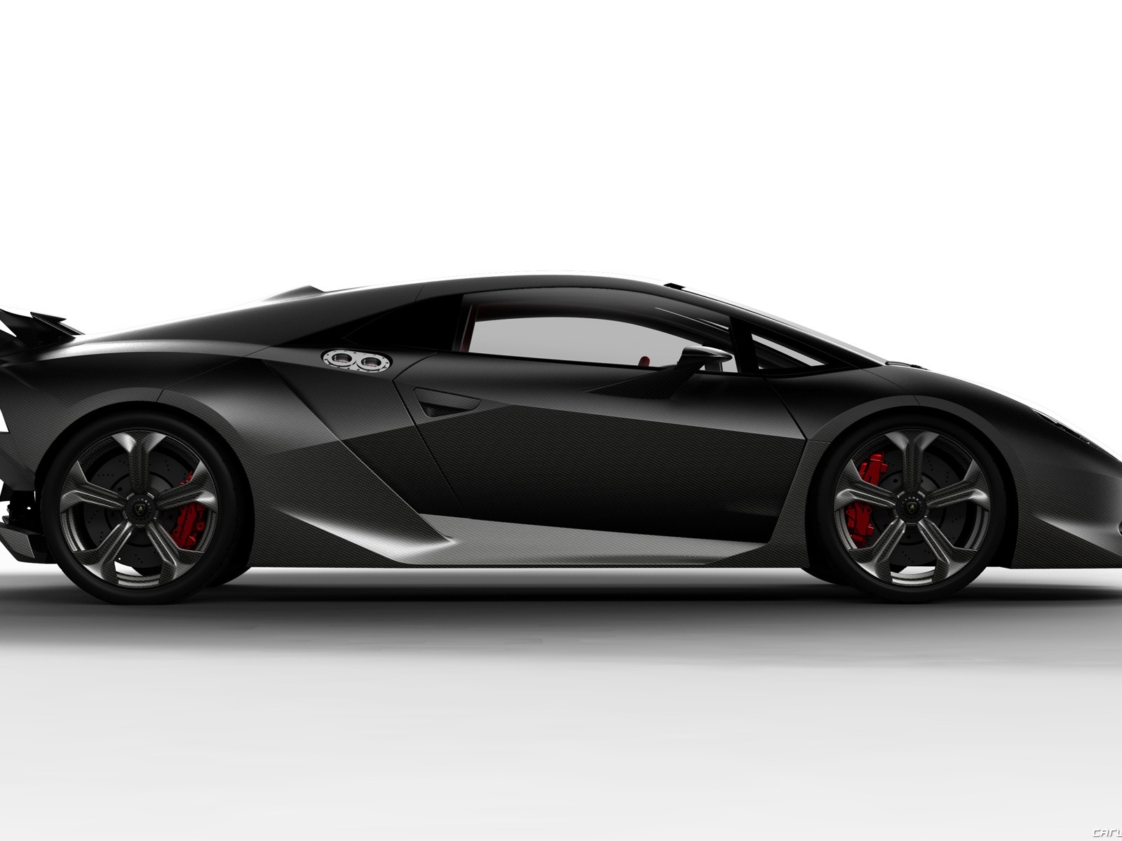 Lamborghini Concept Car Sesto Elemento - 2010 fonds d'écran HD #3 - 1600x1200