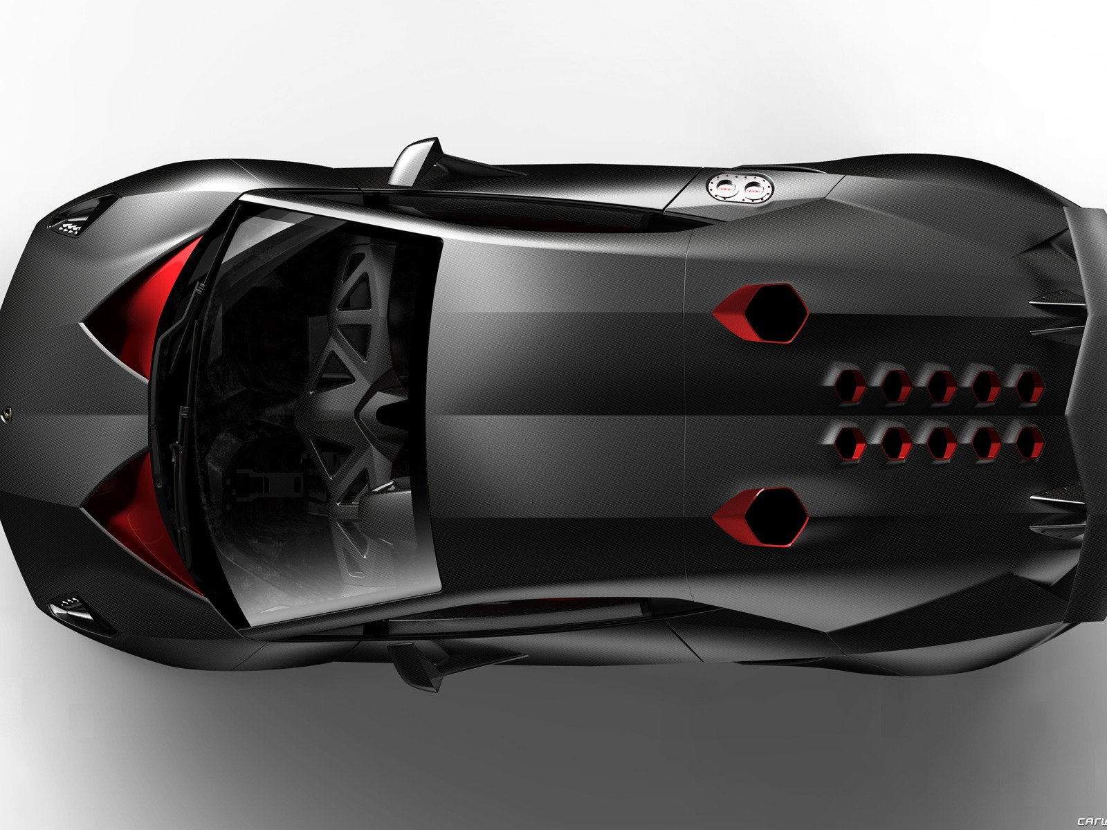 Lamborghini Concept Car Sesto Elemento - 2010 fonds d'écran HD #4 - 1600x1200