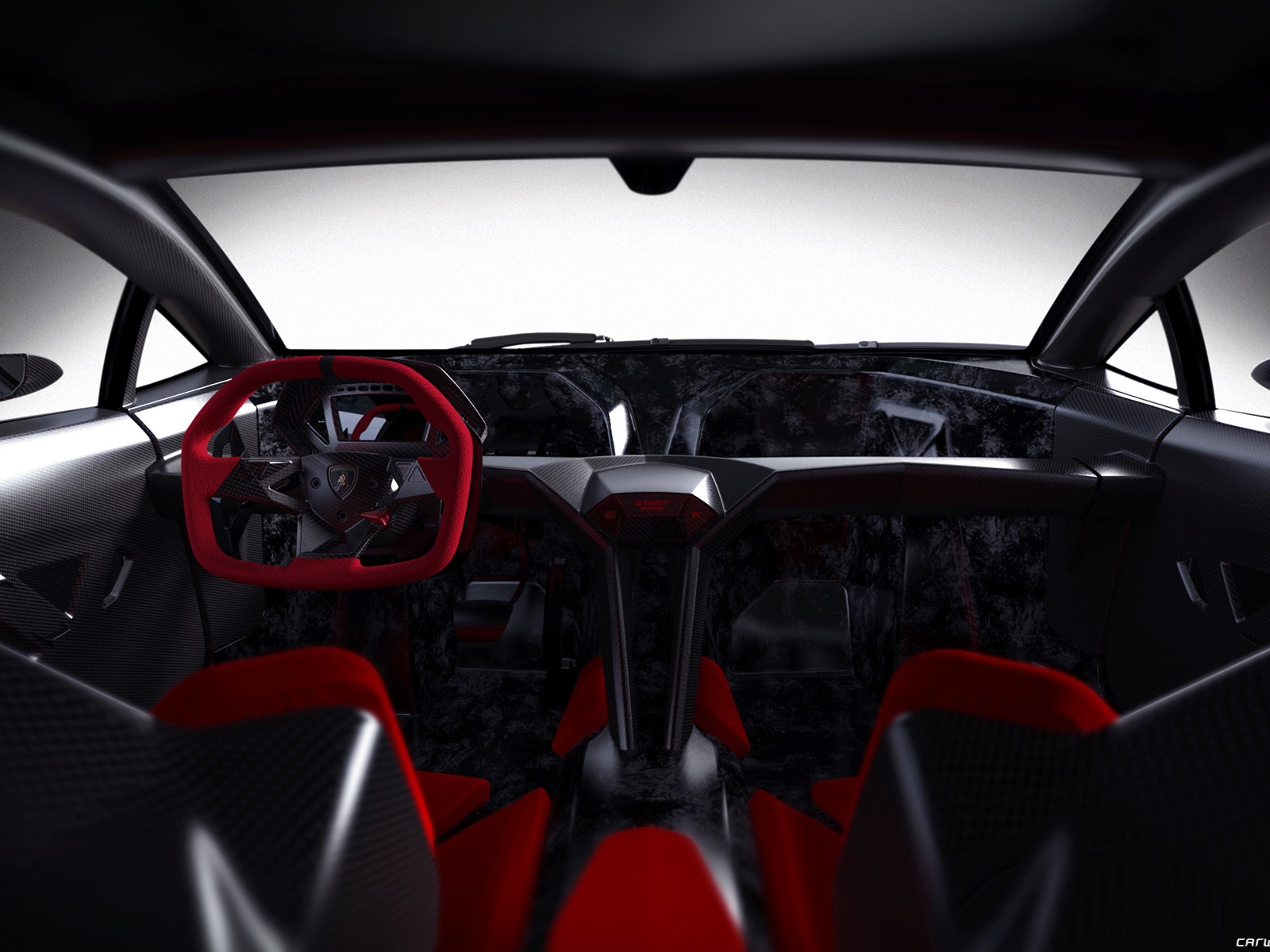 Concept Car Lamborghini Sesto Elemento - 2010 蘭博基尼 #5 - 1600x1200