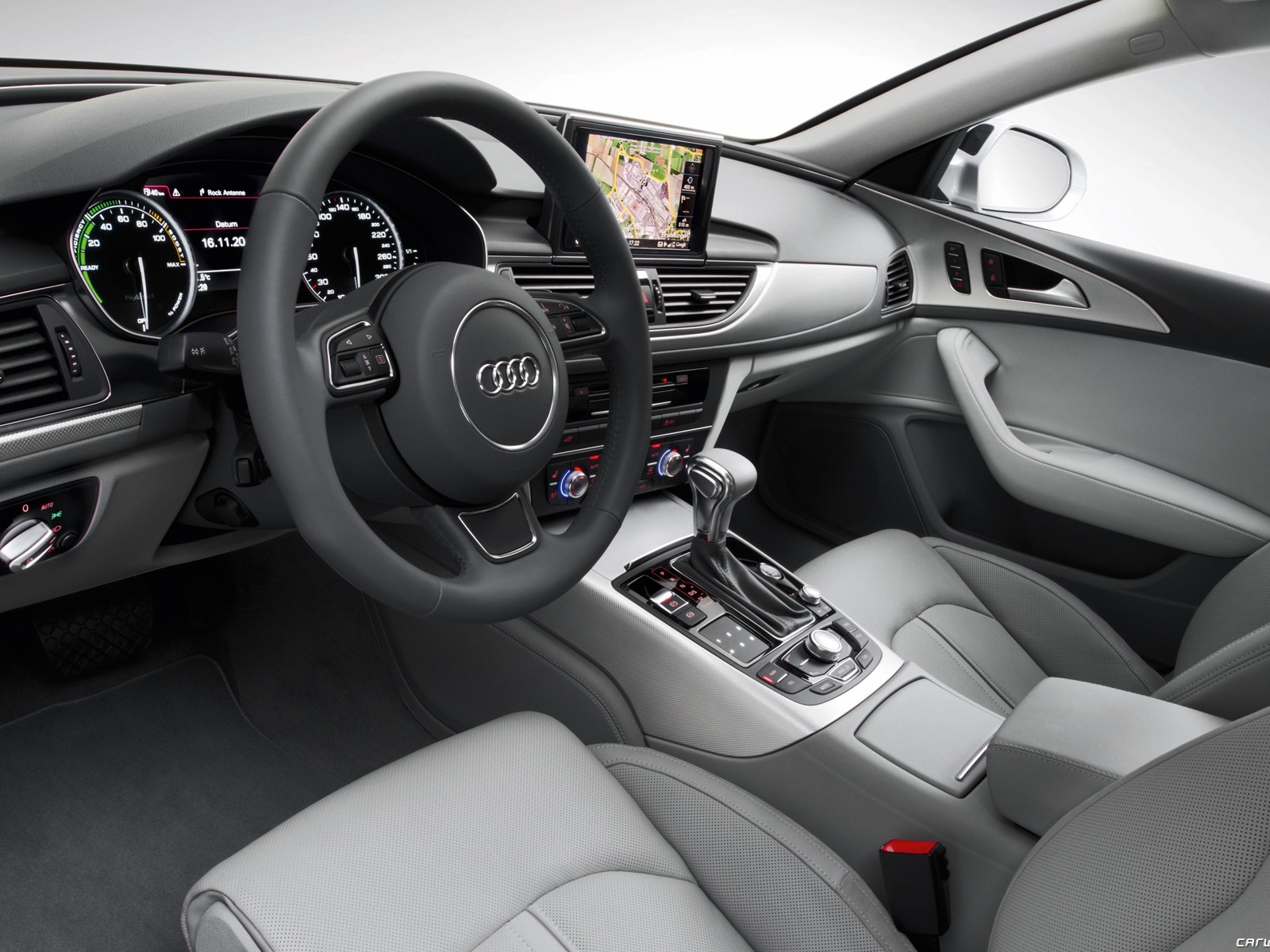 Audi A6 híbrido - 2011 fondos de escritorio de alta definición #11 - 1600x1200