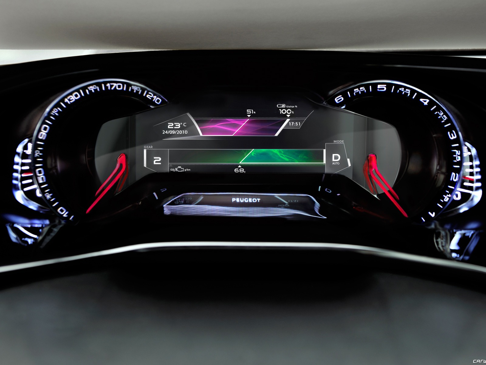 Concept Car Peugeot HR1 - 2010 標誌 #27 - 1600x1200