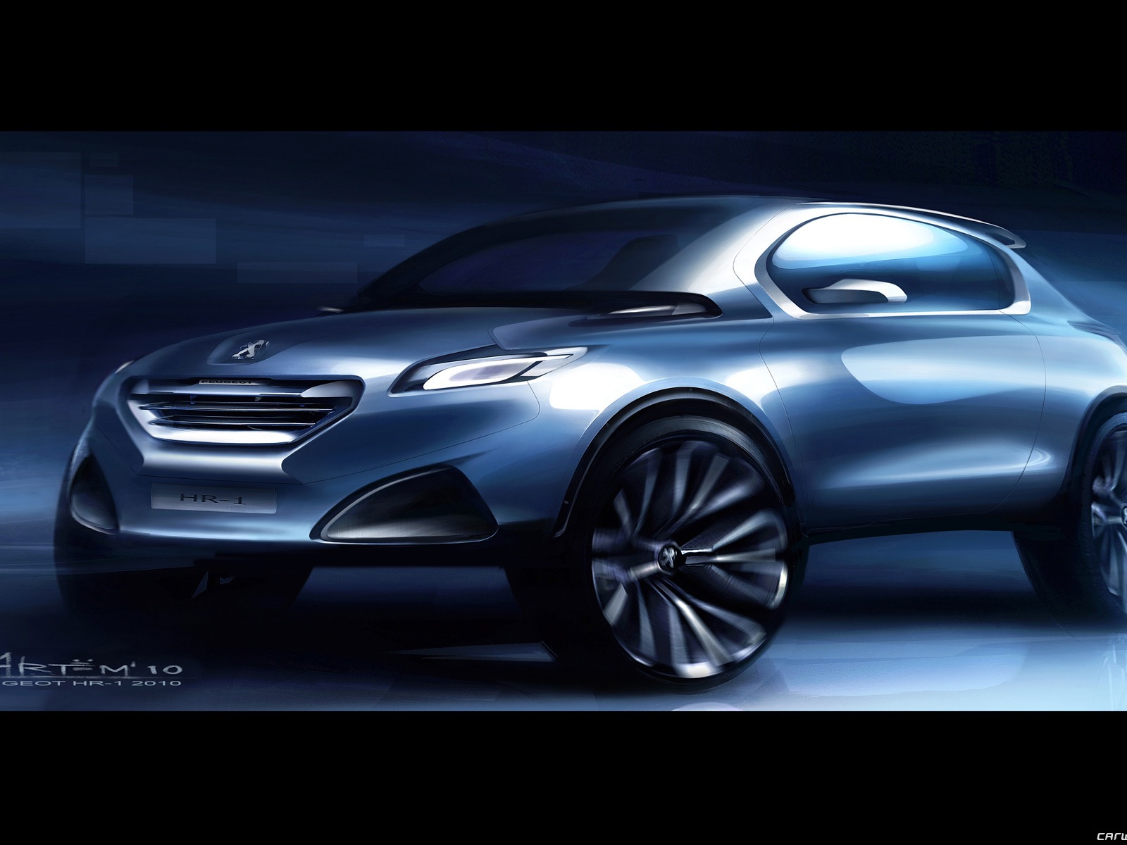 Concept Car Peugeot HR1 - 2010 HD tapetu #28 - 1600x1200