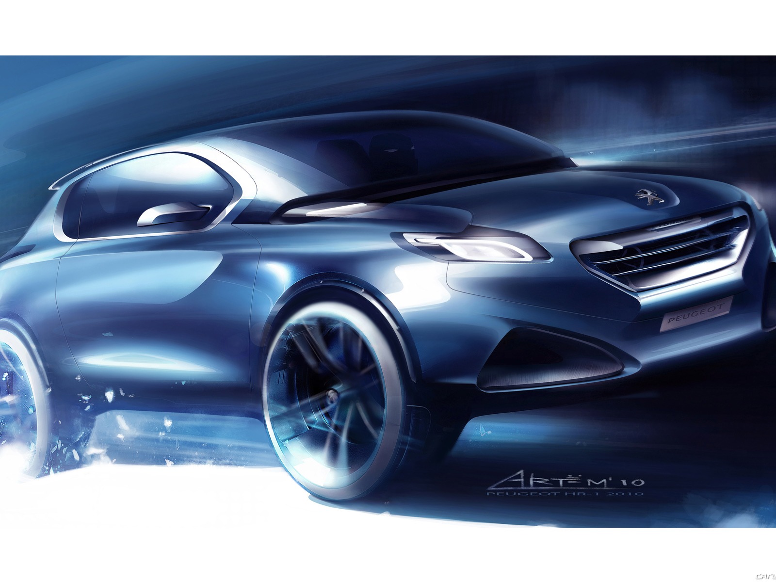 Concept Car Peugeot HR1 - 2010 HD tapetu #29 - 1600x1200