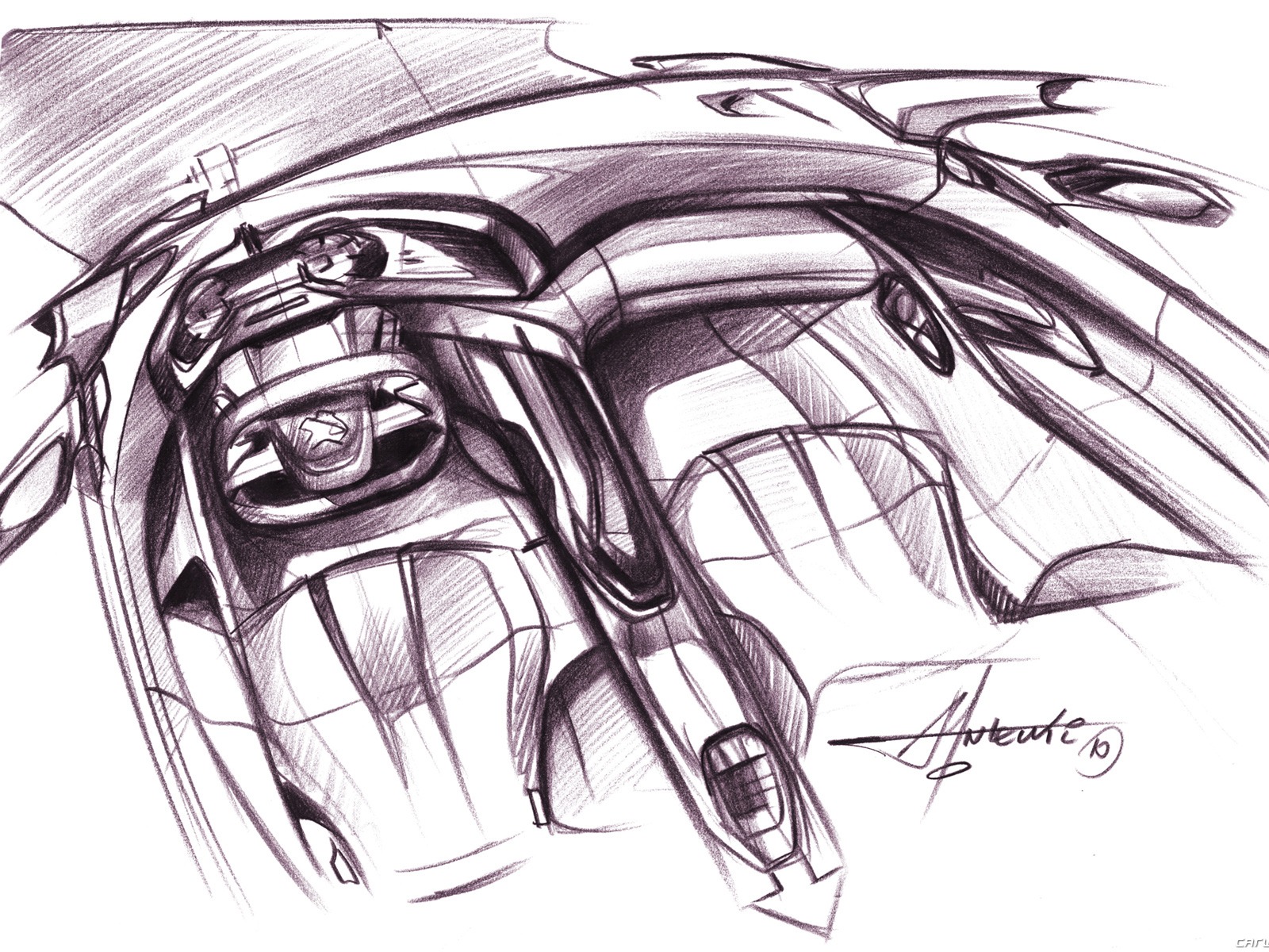 Concept Car Peugeot HR1 - 2010 標誌 #38 - 1600x1200