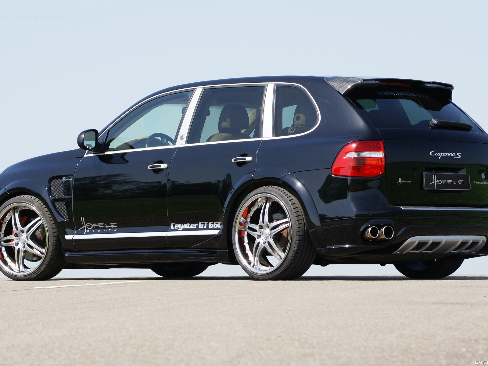 Hofele Ceyster GT 660 Porsche Cayenne typ 957 HD tapetu #5 - 1600x1200