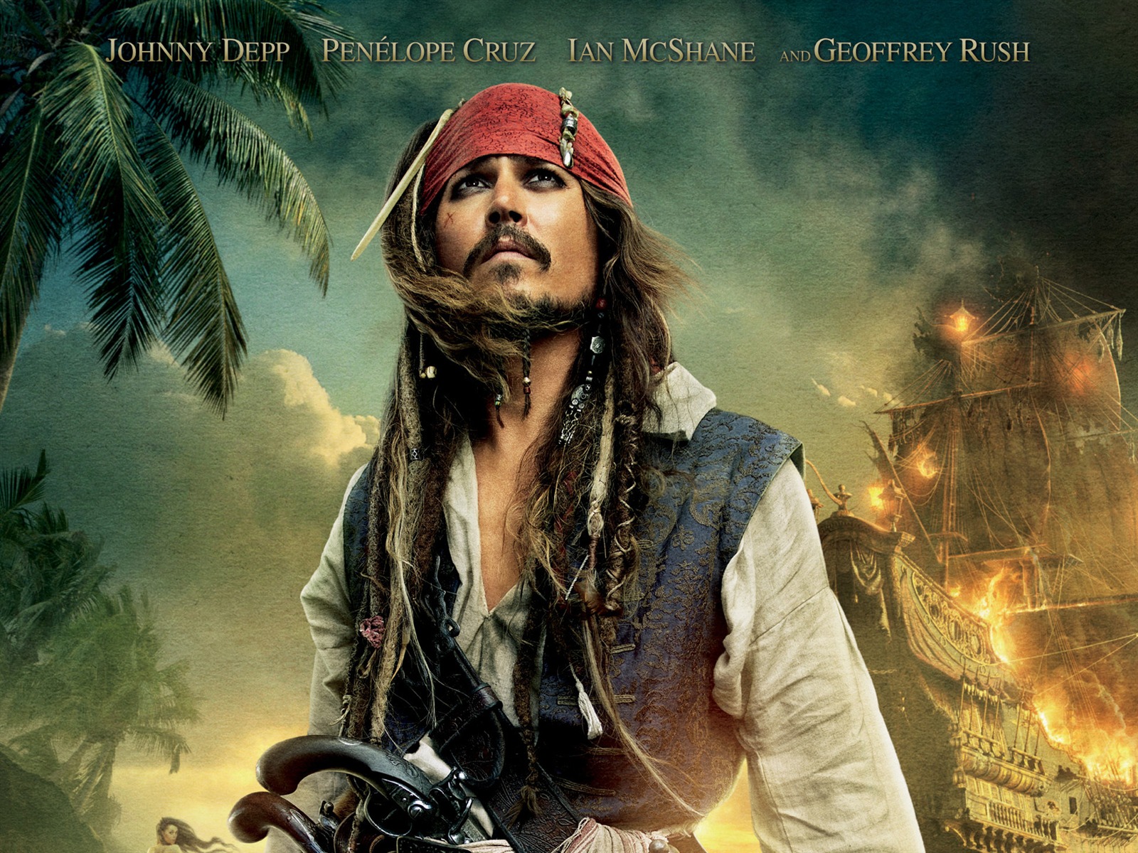 Pirates of the Caribbean: On Stranger Tides 加勒比海盜4 壁紙專輯 #9 - 1600x1200