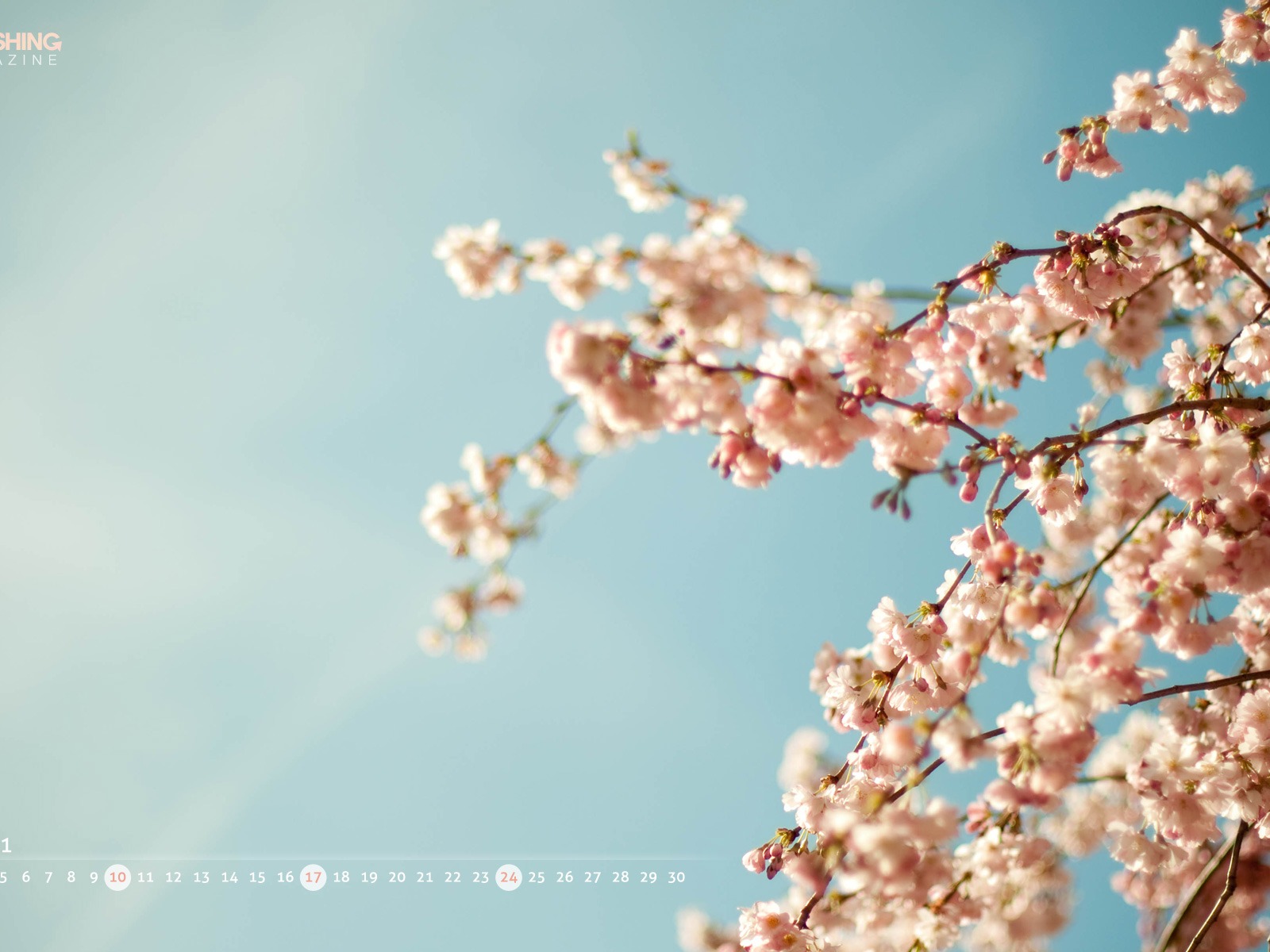 April 2011 Kalender Wallpaper (1) #19 - 1600x1200