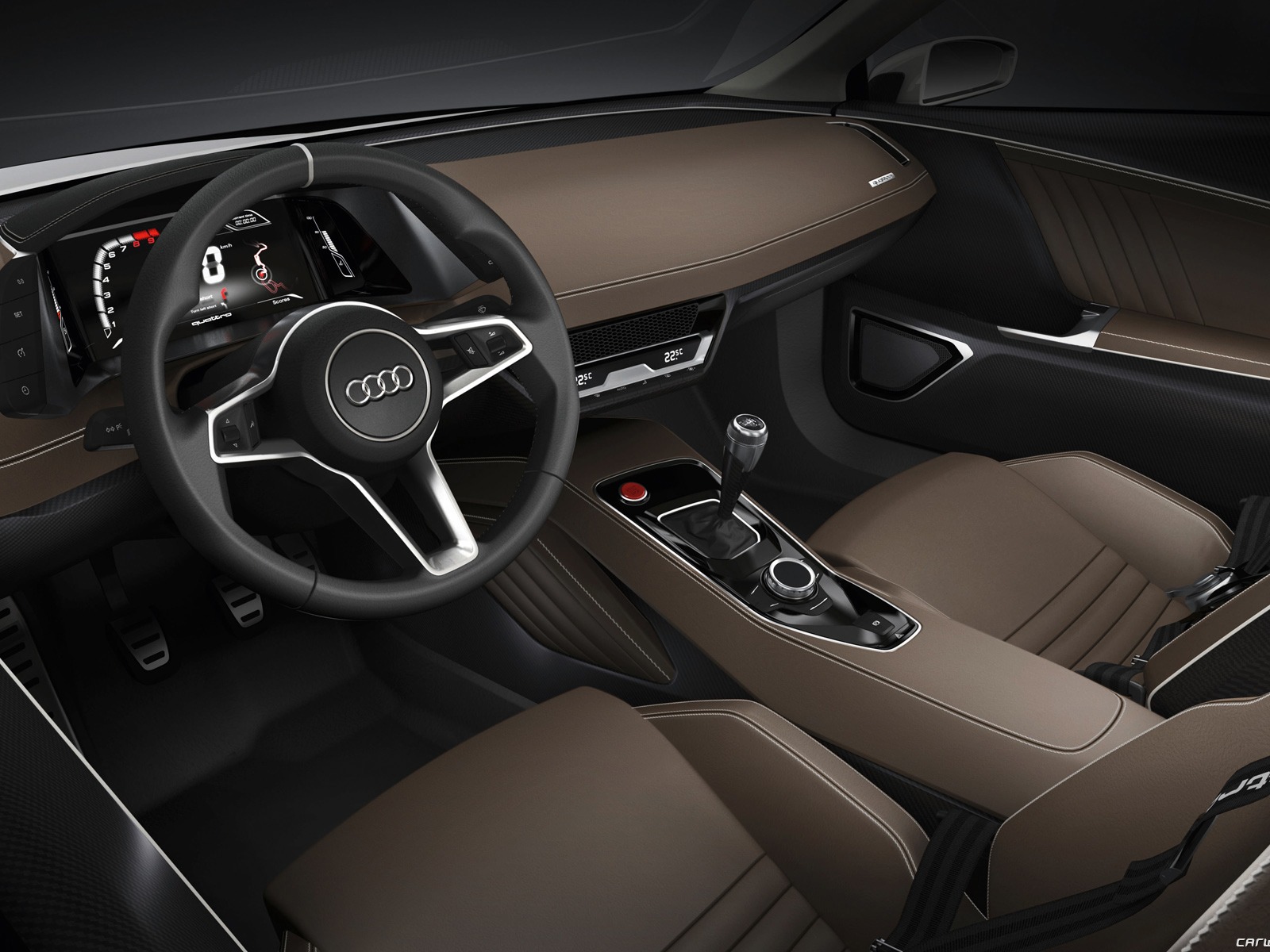 Concept Car Audi quattro - 2010 HD Wallpaper #18 - 1600x1200