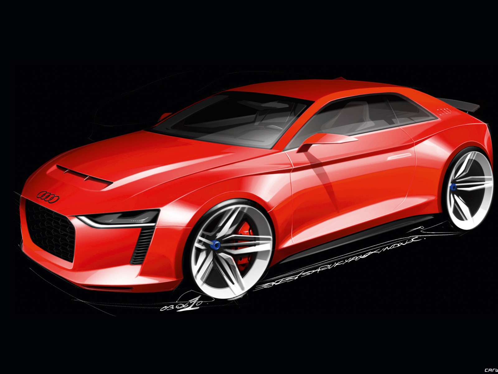 Concept Car Audi quattro - 2010 HD Wallpaper #23 - 1600x1200