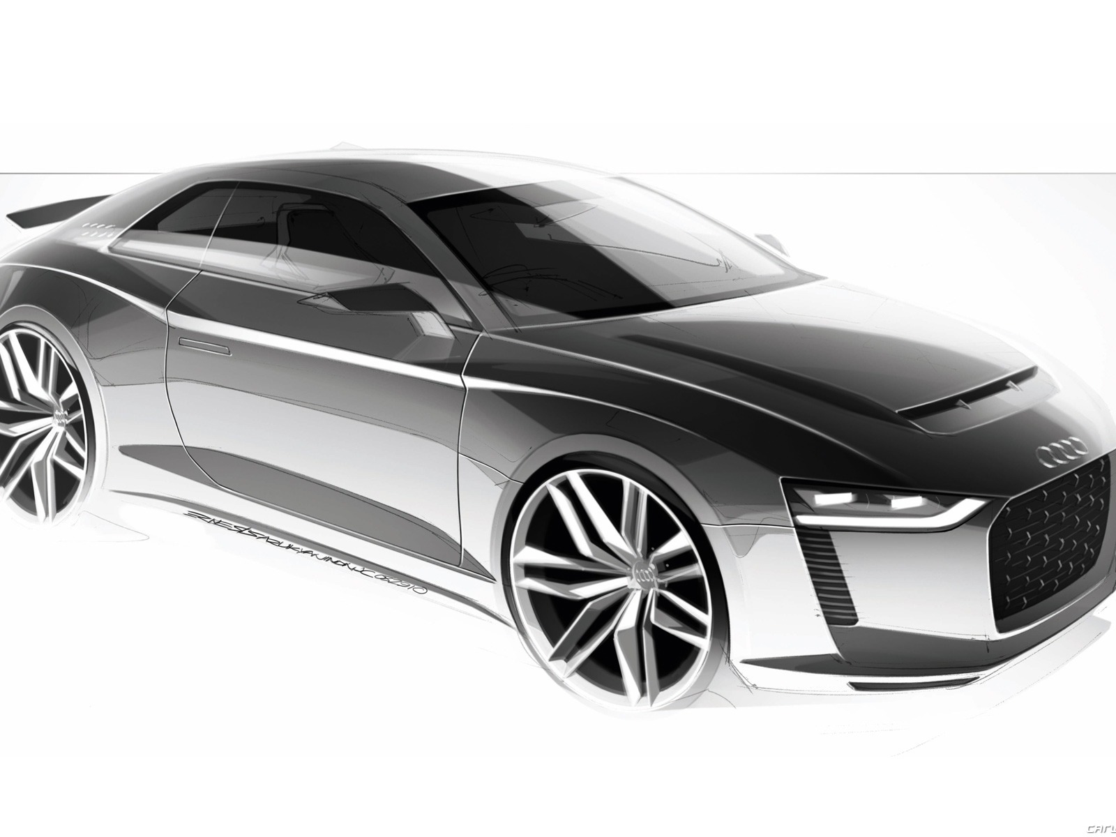 Concept Car Audi quattro - 2010 奧迪 #24 - 1600x1200