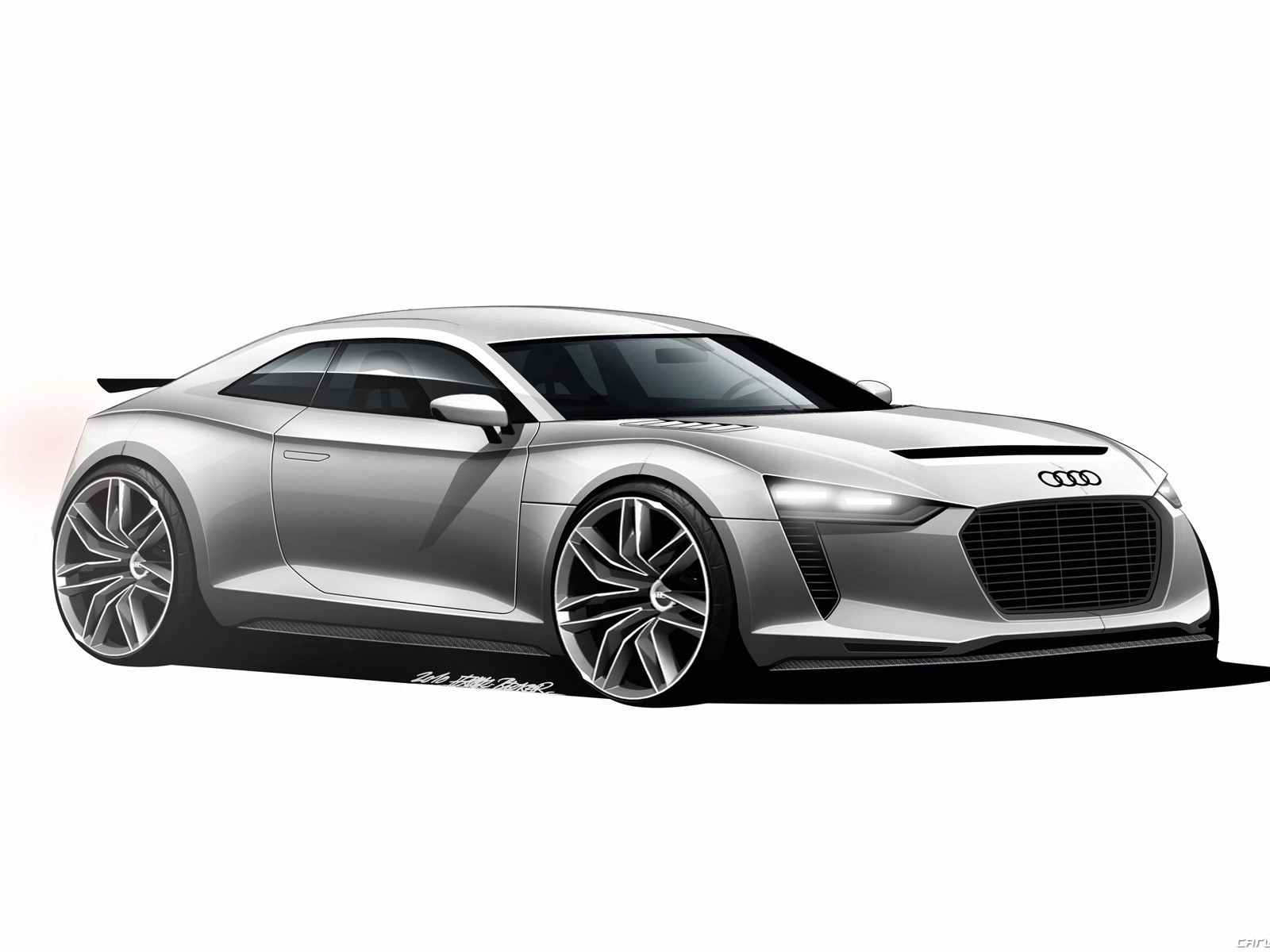 Concept Car Audi quattro - 2010 HD Wallpaper #27 - 1600x1200