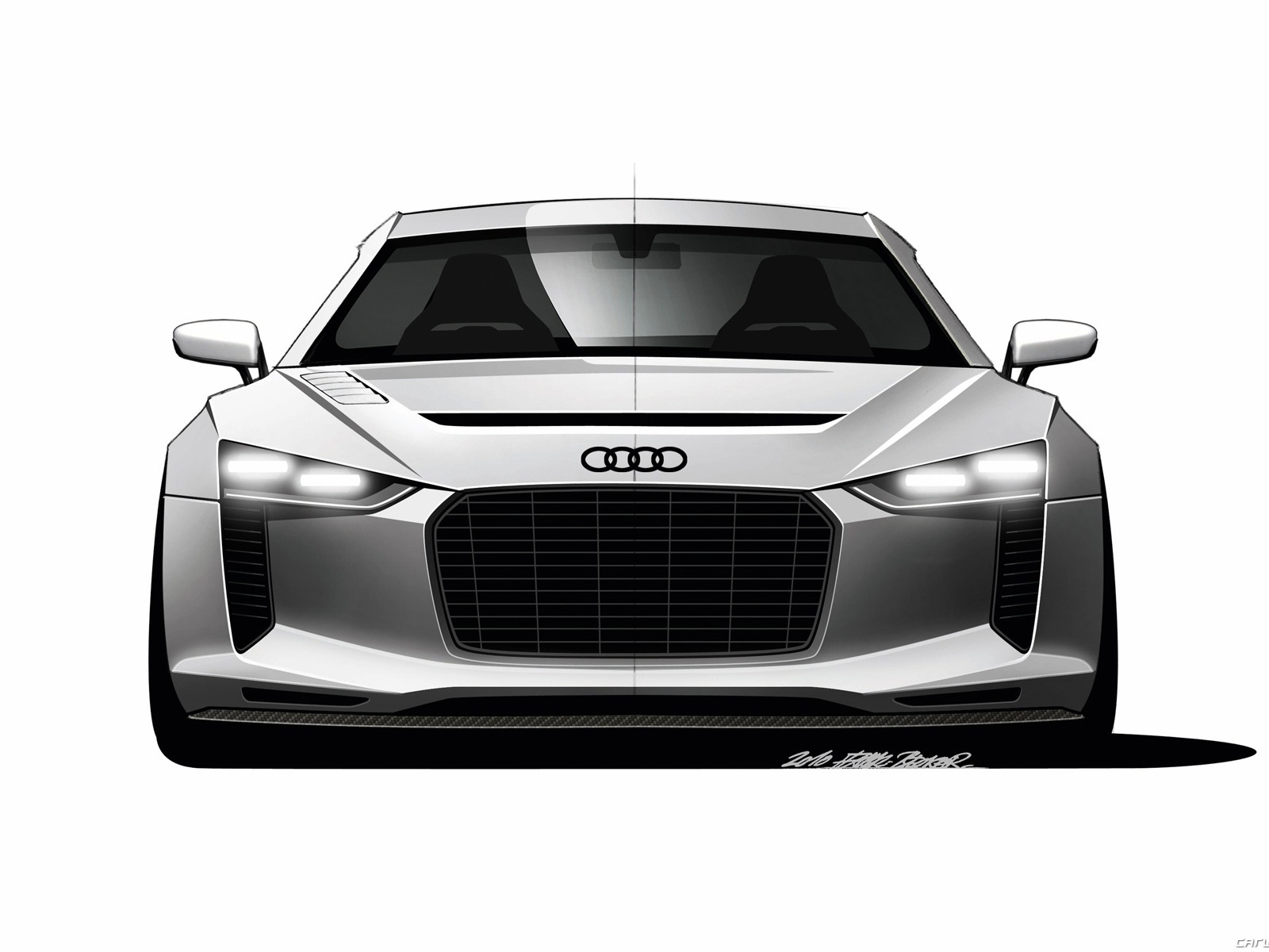 Concept Car Audi quattro - 2010 奥迪28 - 1600x1200